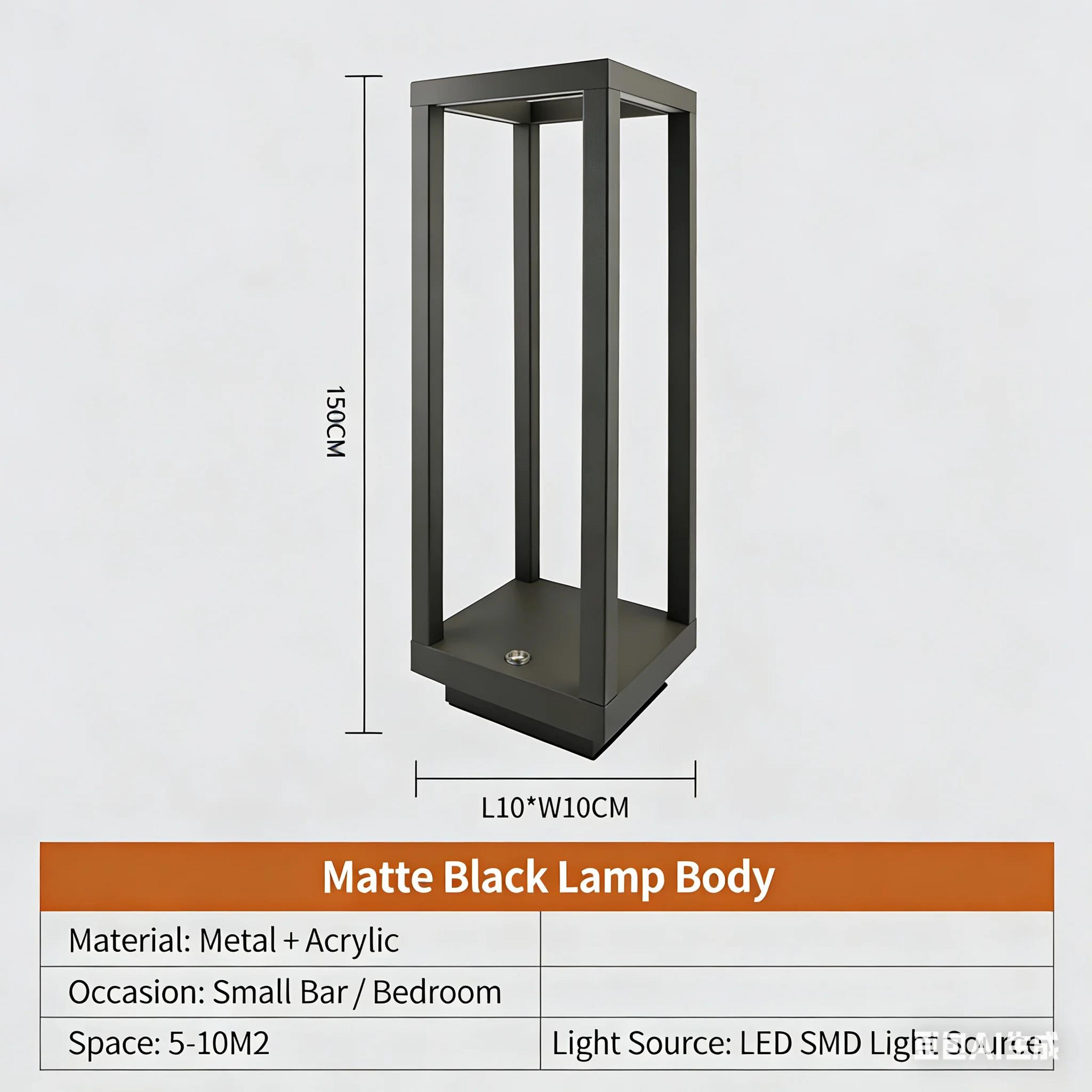 Modern Rechargeable LED Table Lamp Elegant Wireless Ambient Lighting For Home 6