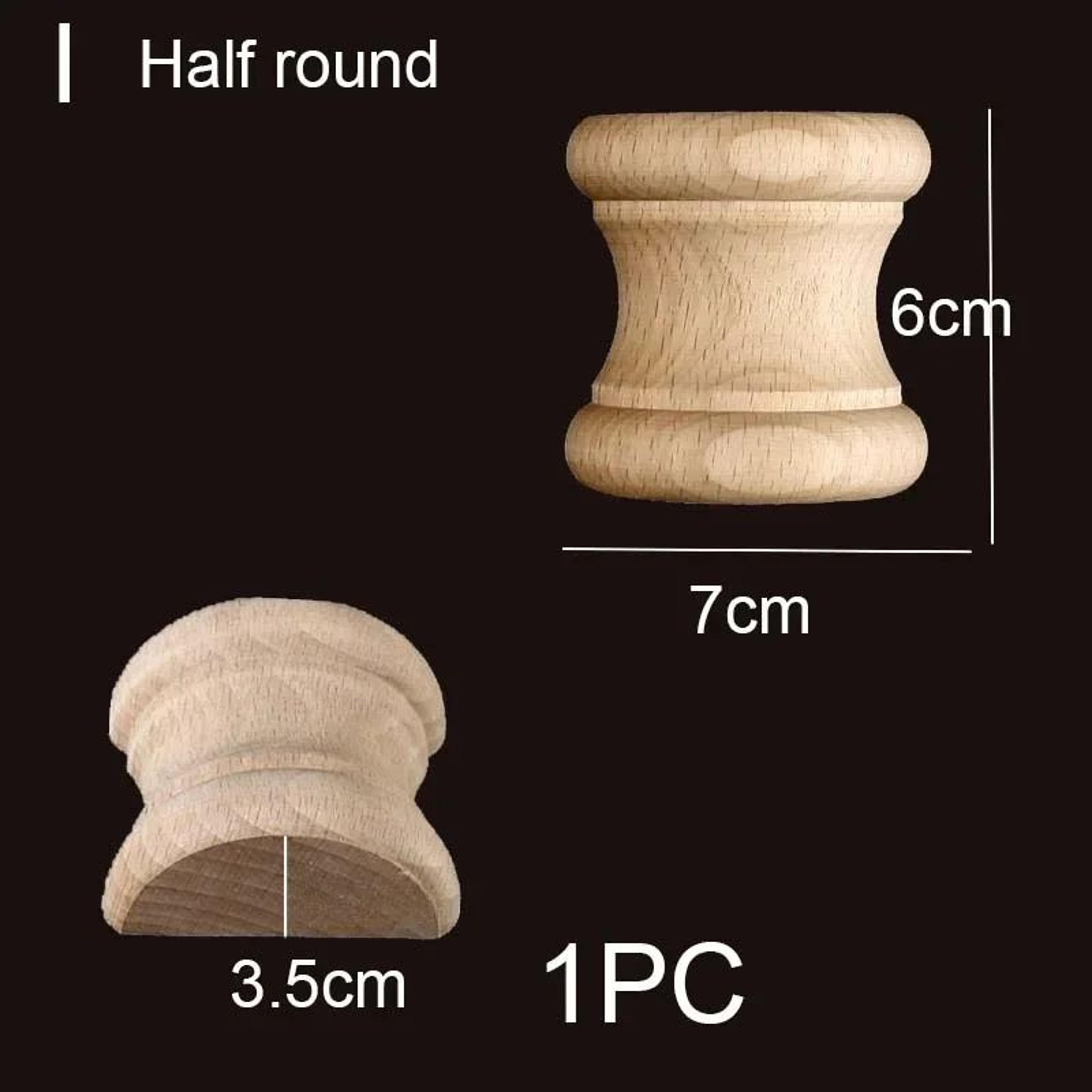 Roman Style Wood Column Cap Decorative Carved Applique For Furniture And Cabinet Upgrade 22