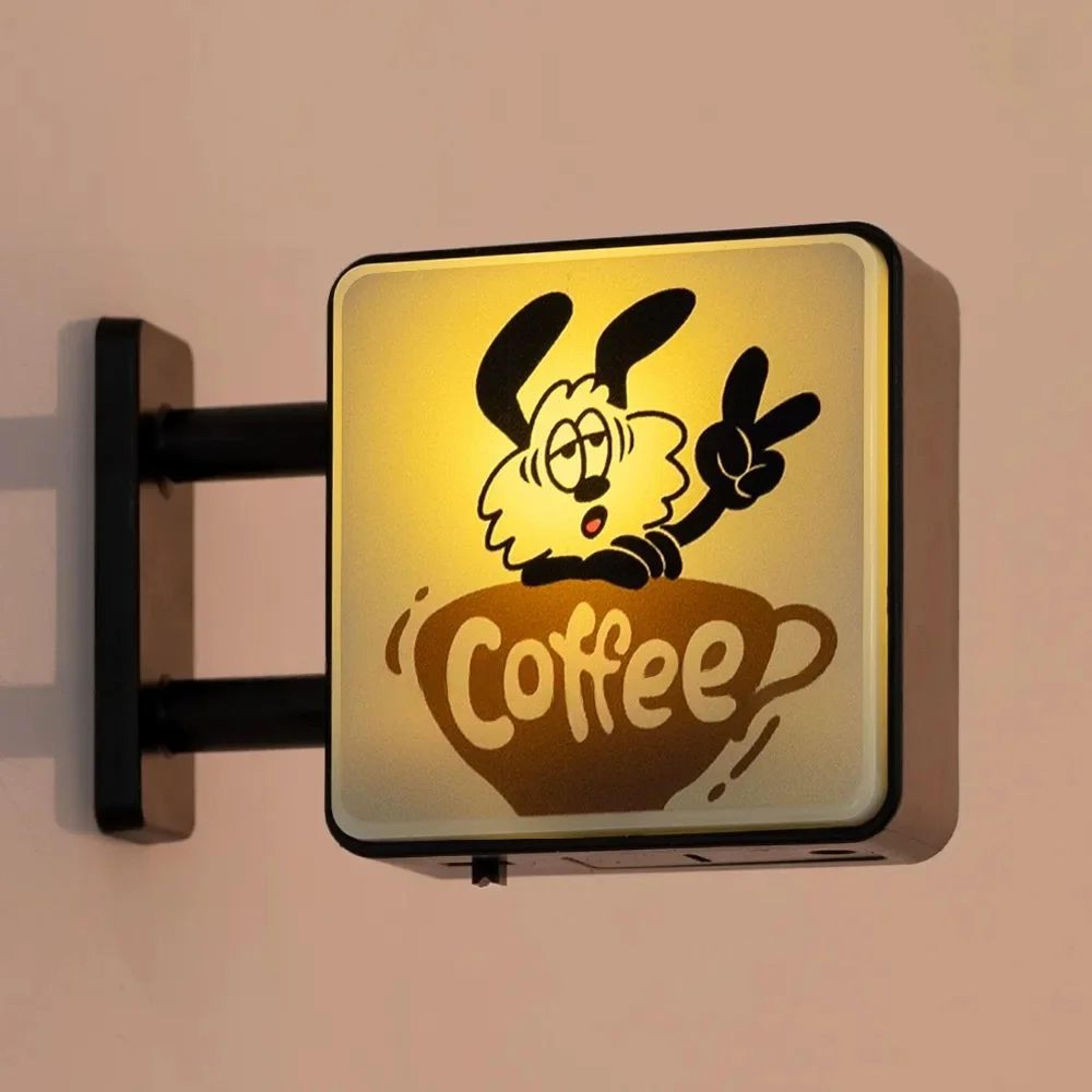 Mini Coffee Light Sign Fridge Magnet LED Coffee Decor For Kitchen And Coffee Bar 15