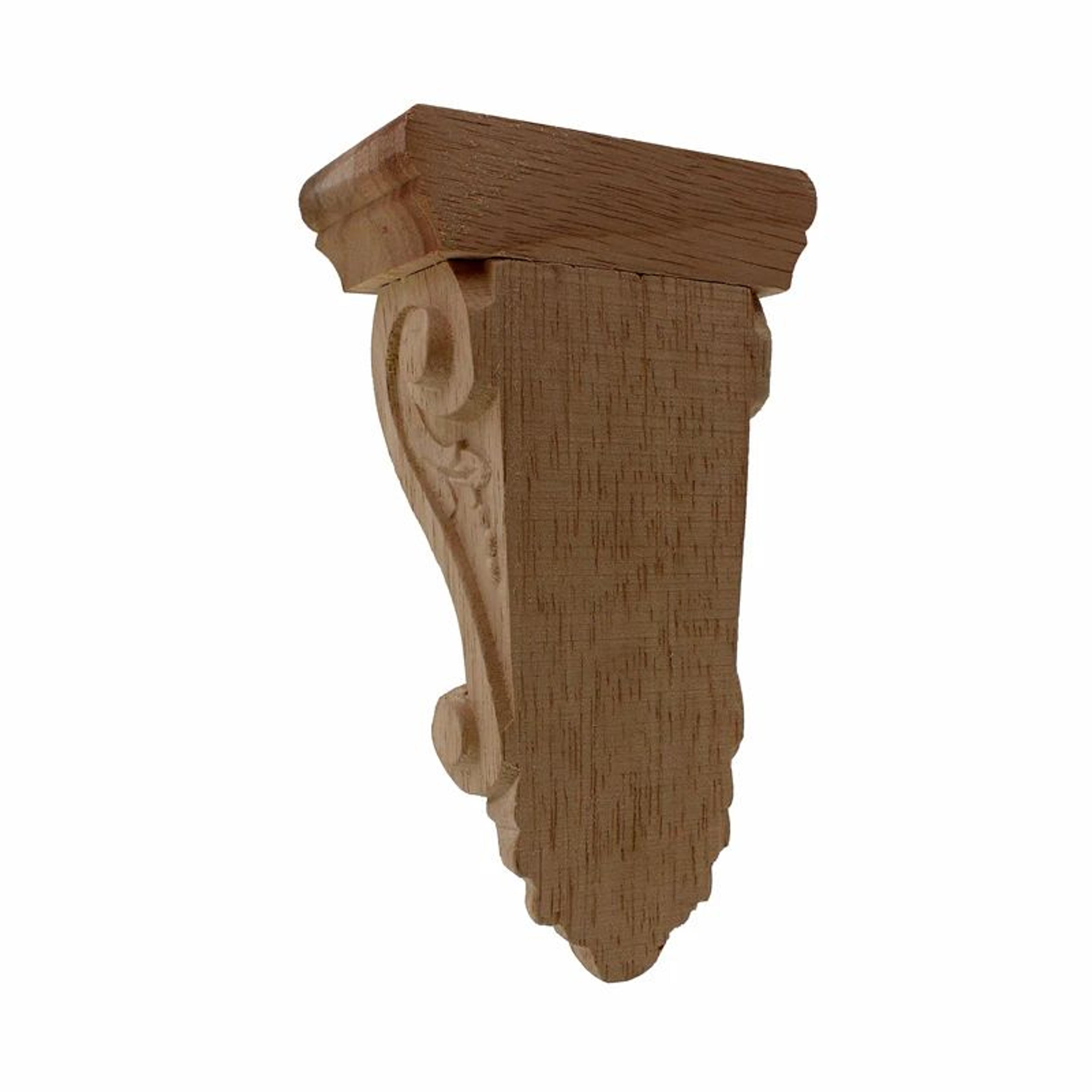 Natural Oak Wood Applique Carved Furniture Decor Trim For DIY Home Projects 5