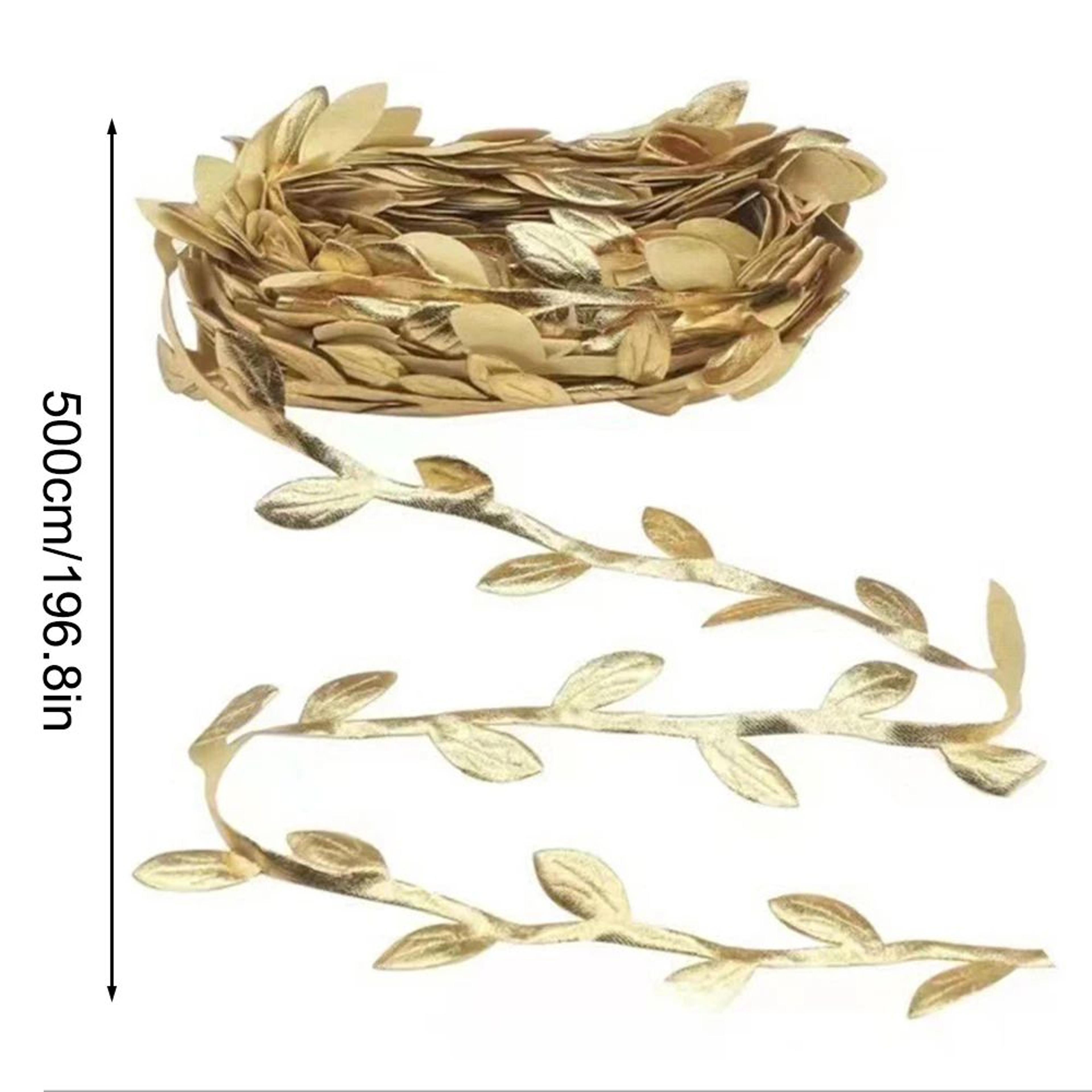 Gold Leaf Vine Garland Elegant Artificial Greenery Decor For Home And Events 1