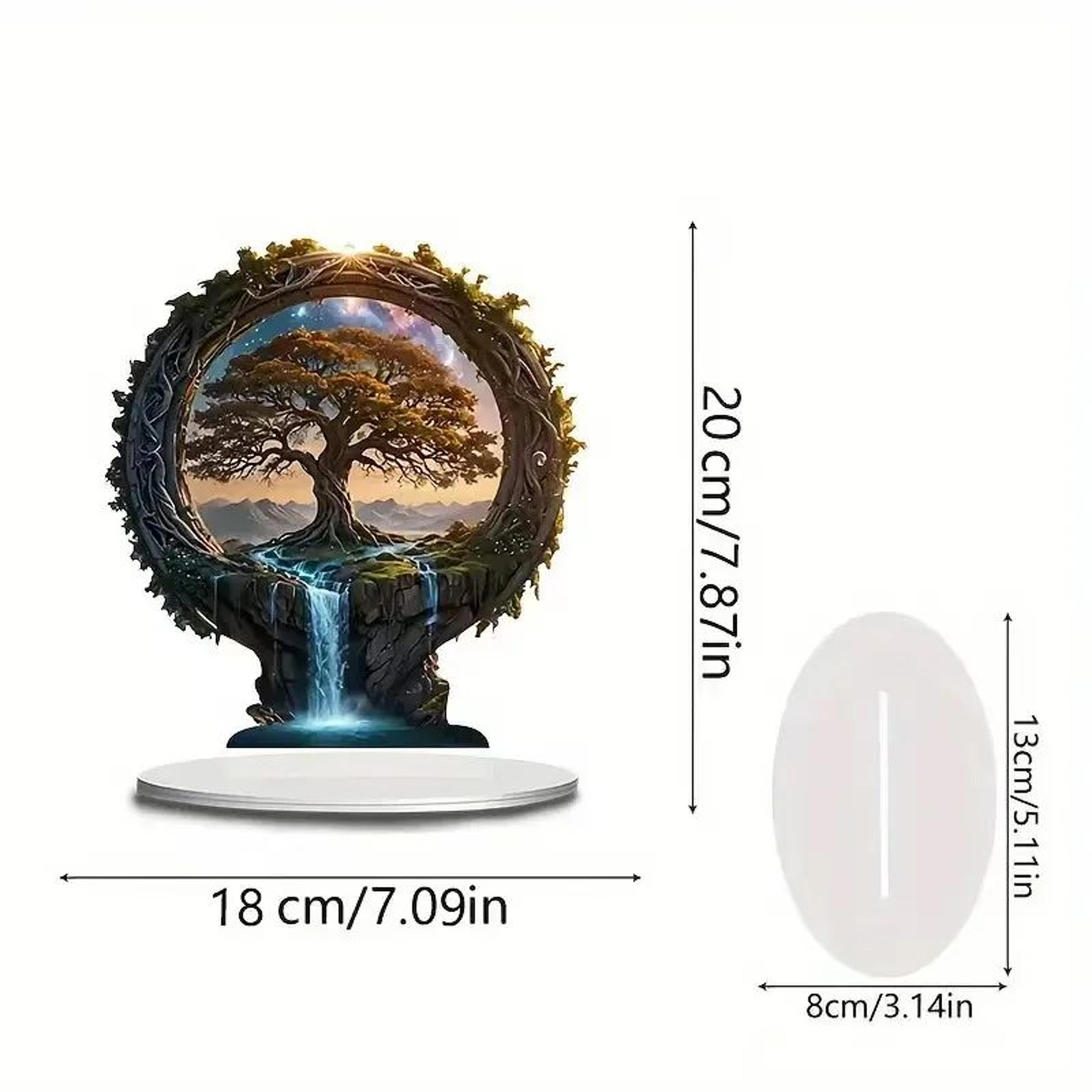 Eid Acrylic Mosque Tabletop Decoration Ramadan Home Display Decor 11