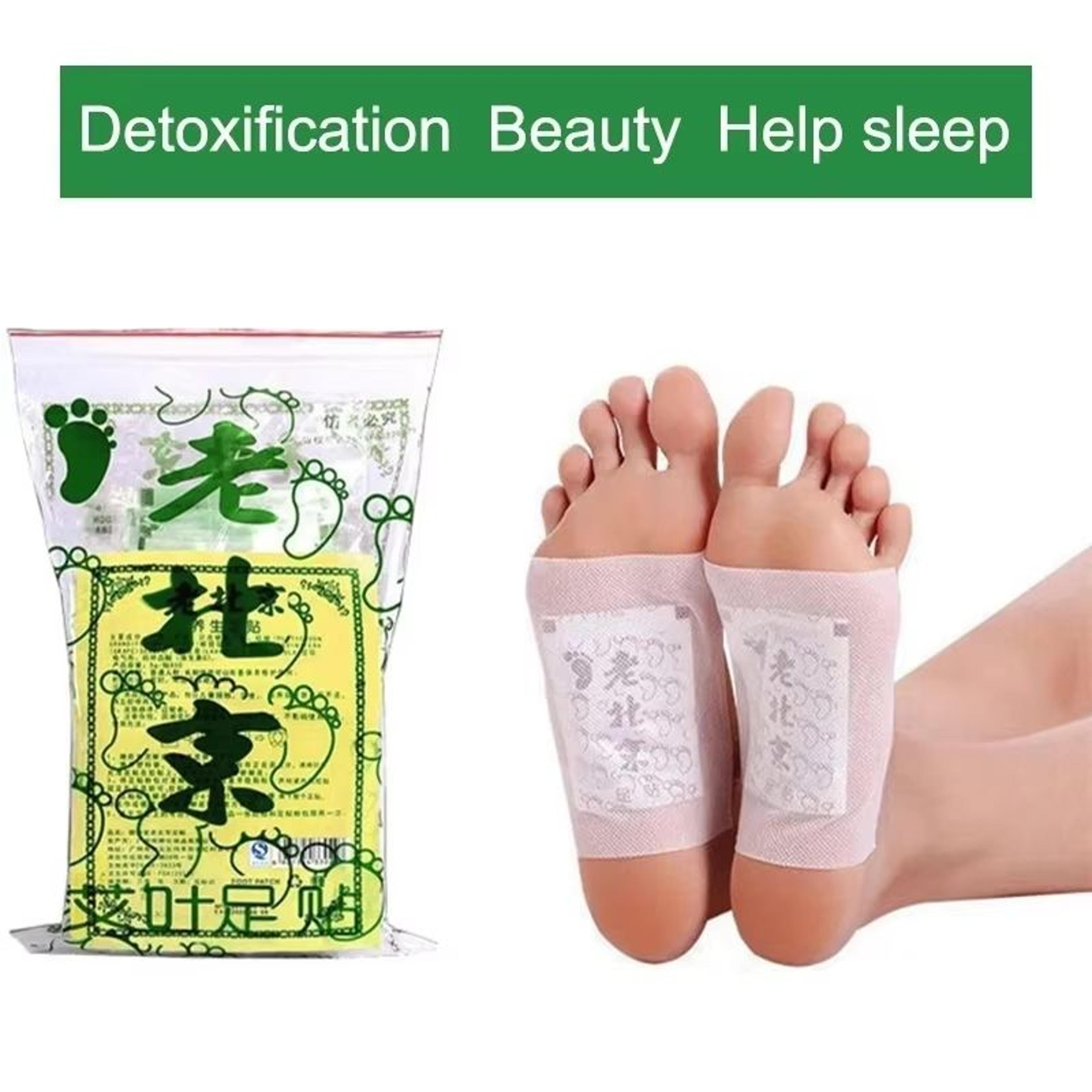 Old Beijing Bamboo Vinegar Foot Patches 50 Pack For Sleep And Stress Relief 3
