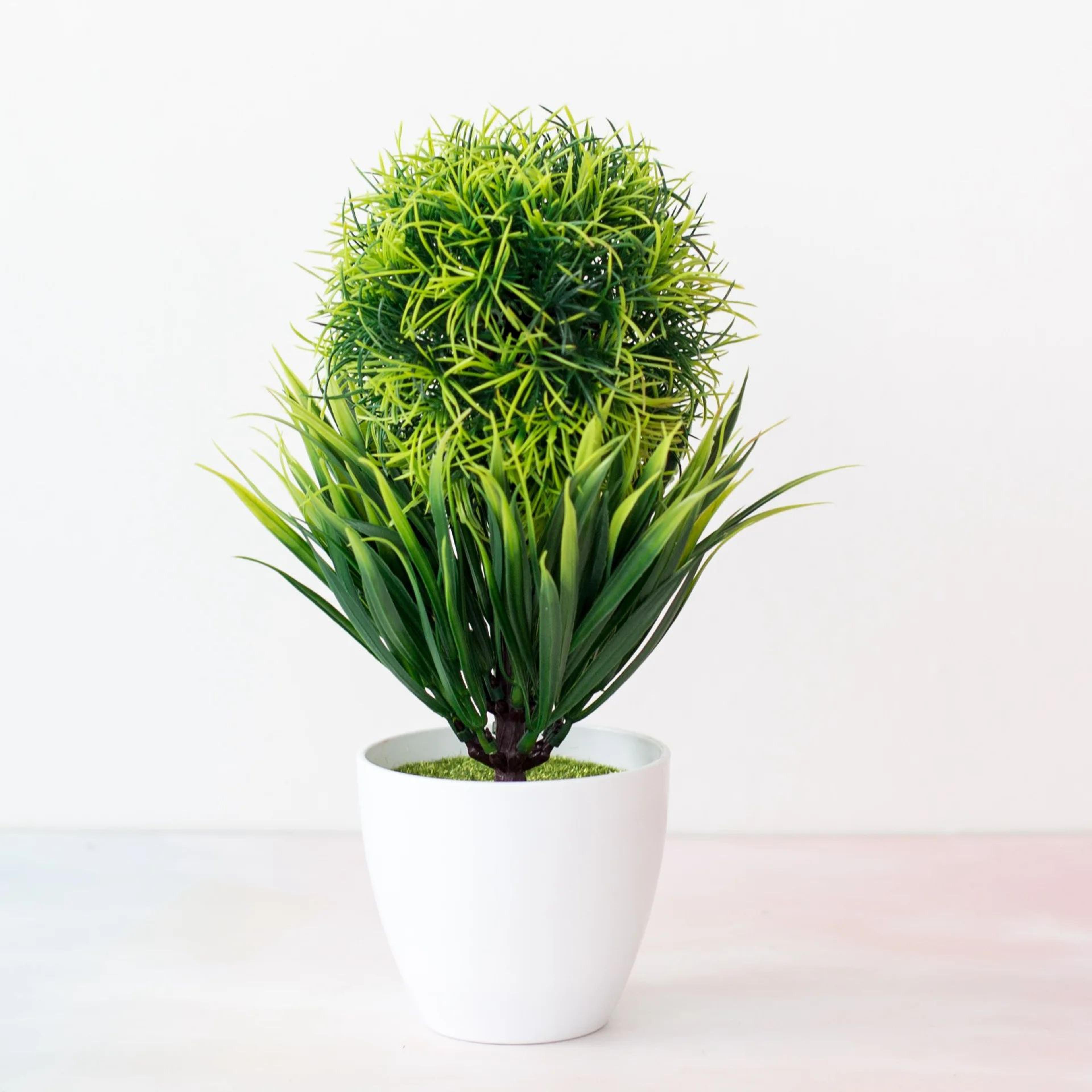 EverMini Bonsai Artificial Plant Potted Green Decor 12