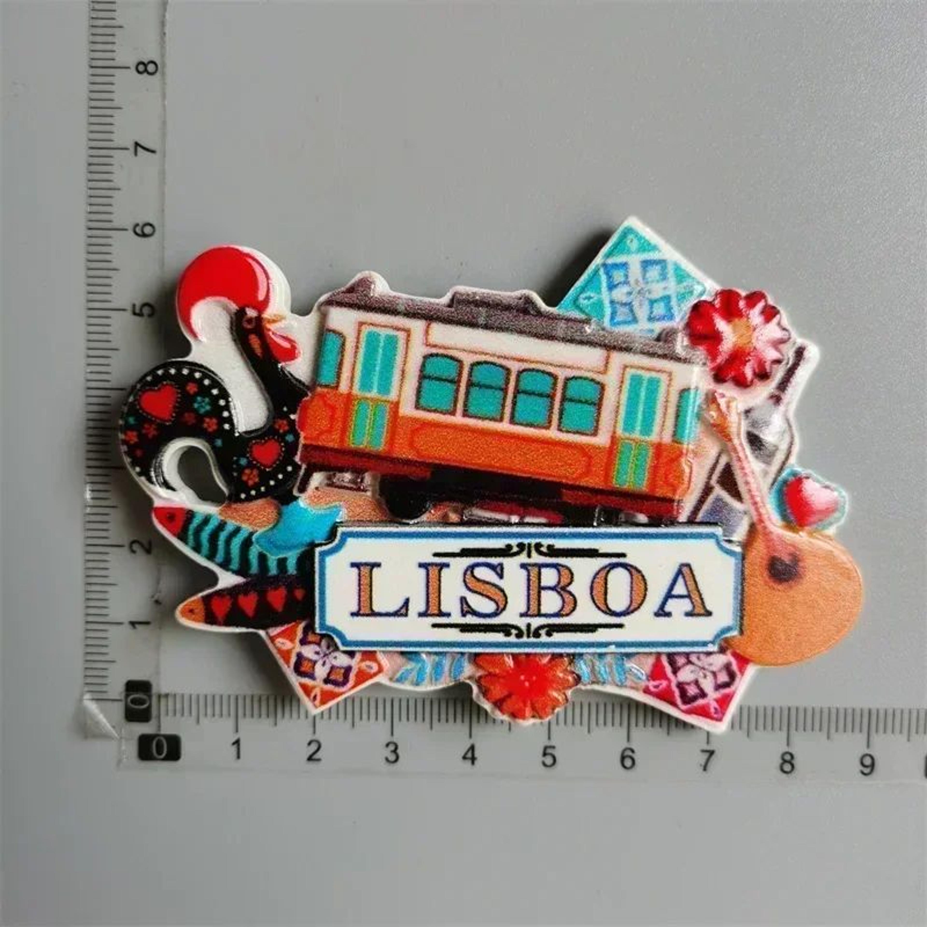 EverTravel Portugal Fridge Magnets Souvenir Resin Collection Decor 15