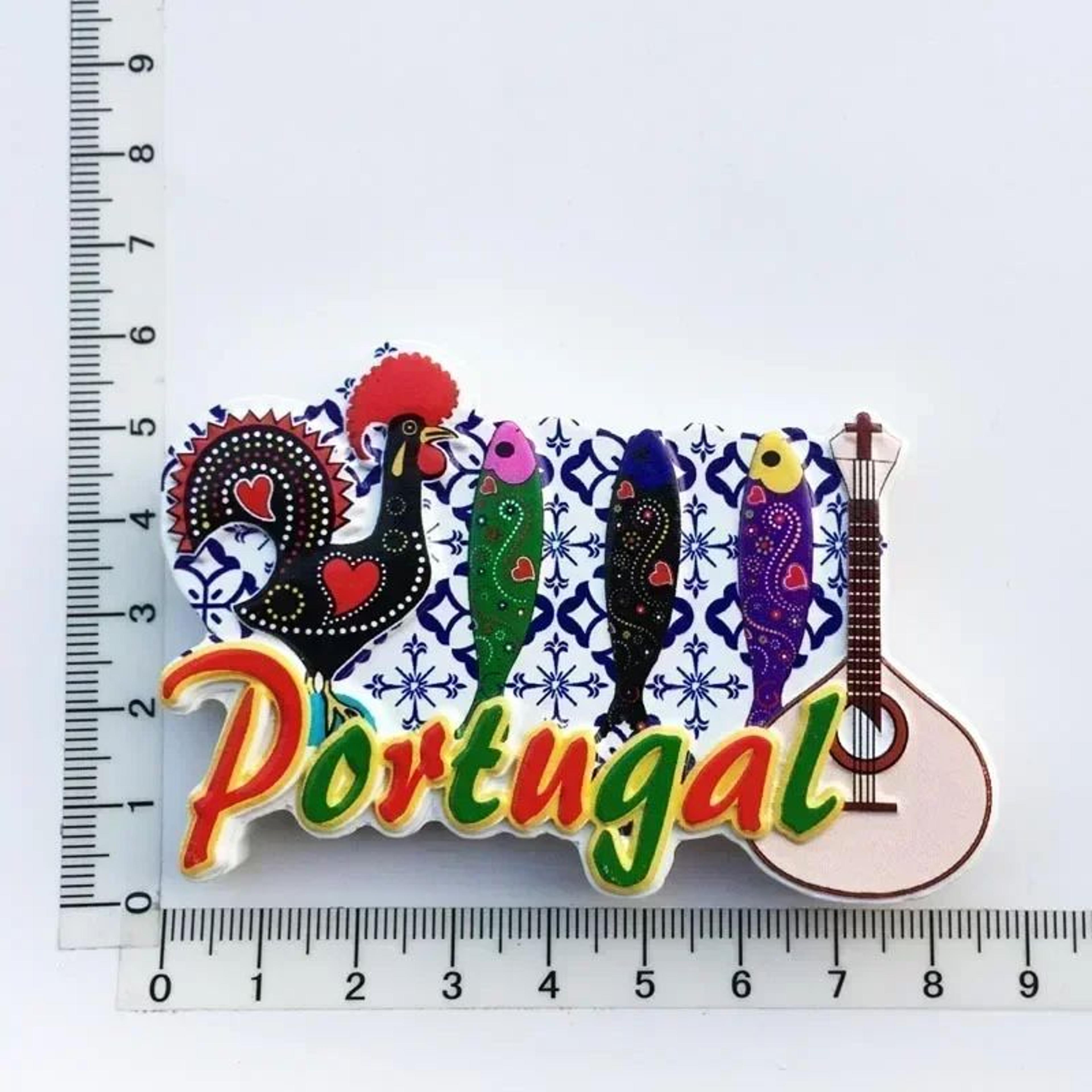 EverTravel Portugal Fridge Magnets Souvenir Resin Collection Decor 24