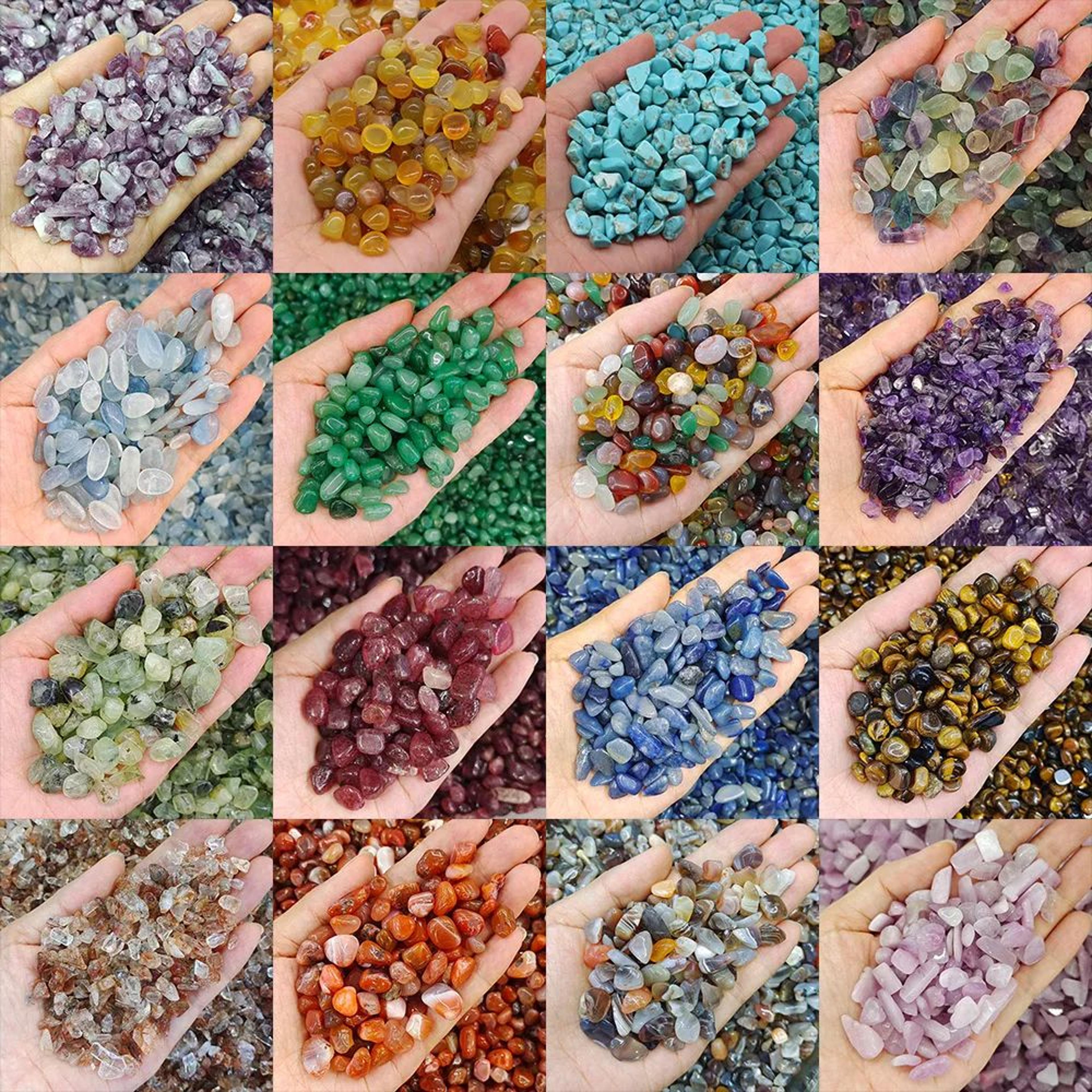 natural quartz crystal chips for healing decor aquarium energy balance