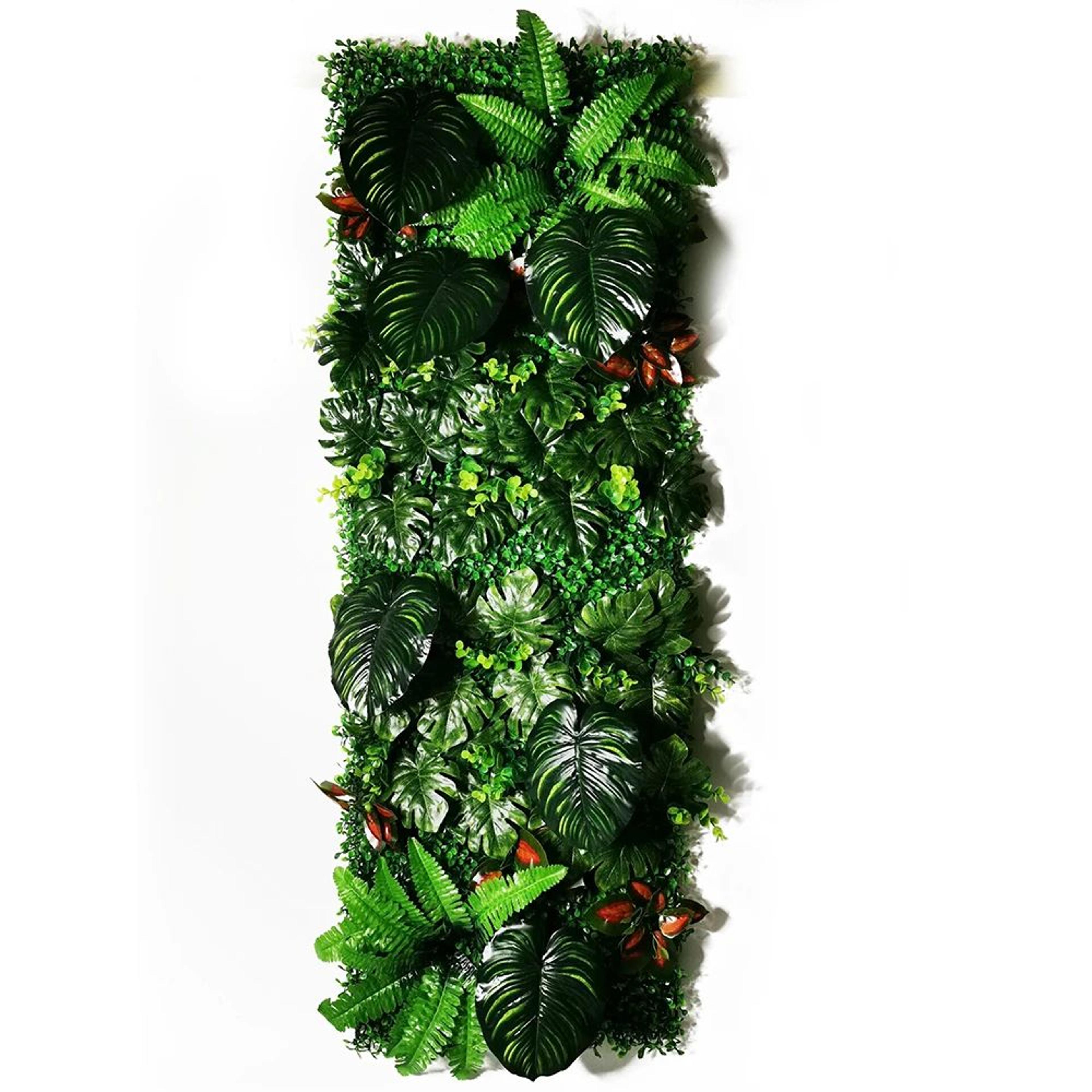 Artificial Grass Wall Panel Tropical Moss Decor Green Wall Backdrop 9