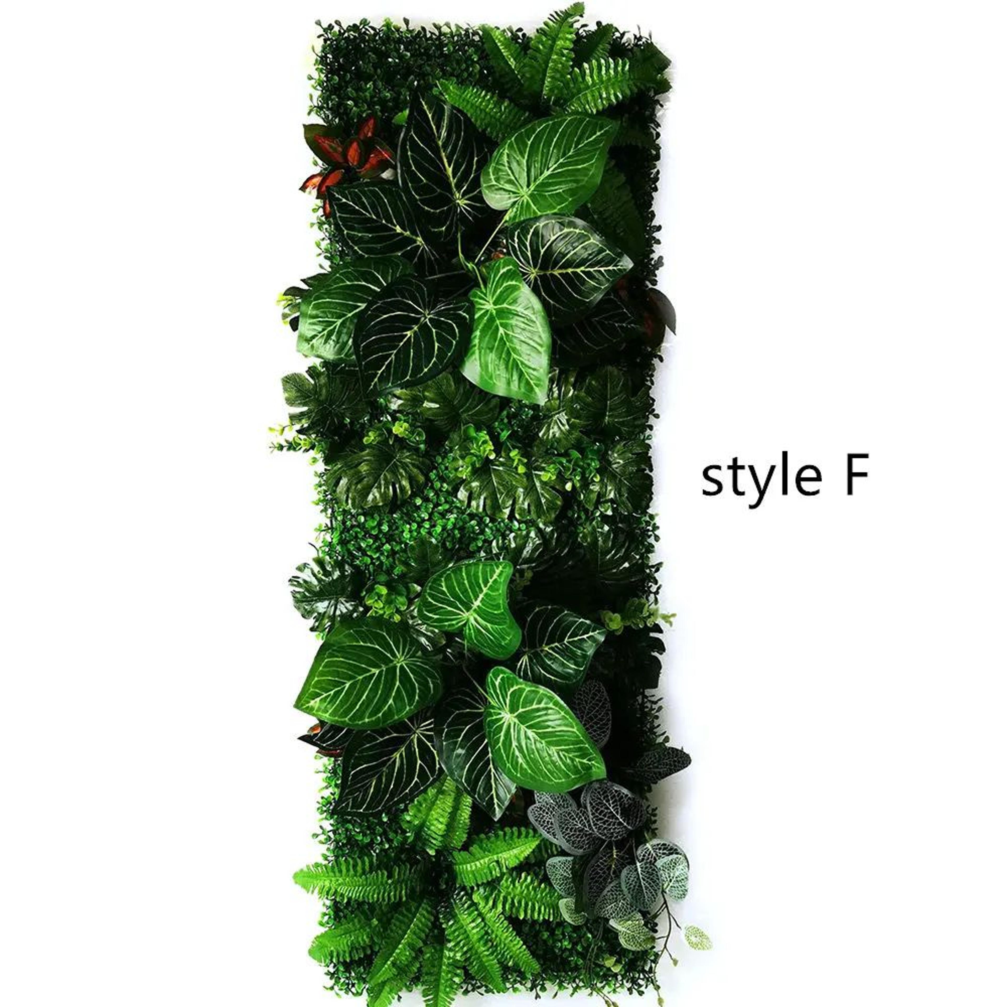 Artificial Grass Wall Panel Tropical Moss Decor Green Wall Backdrop 10