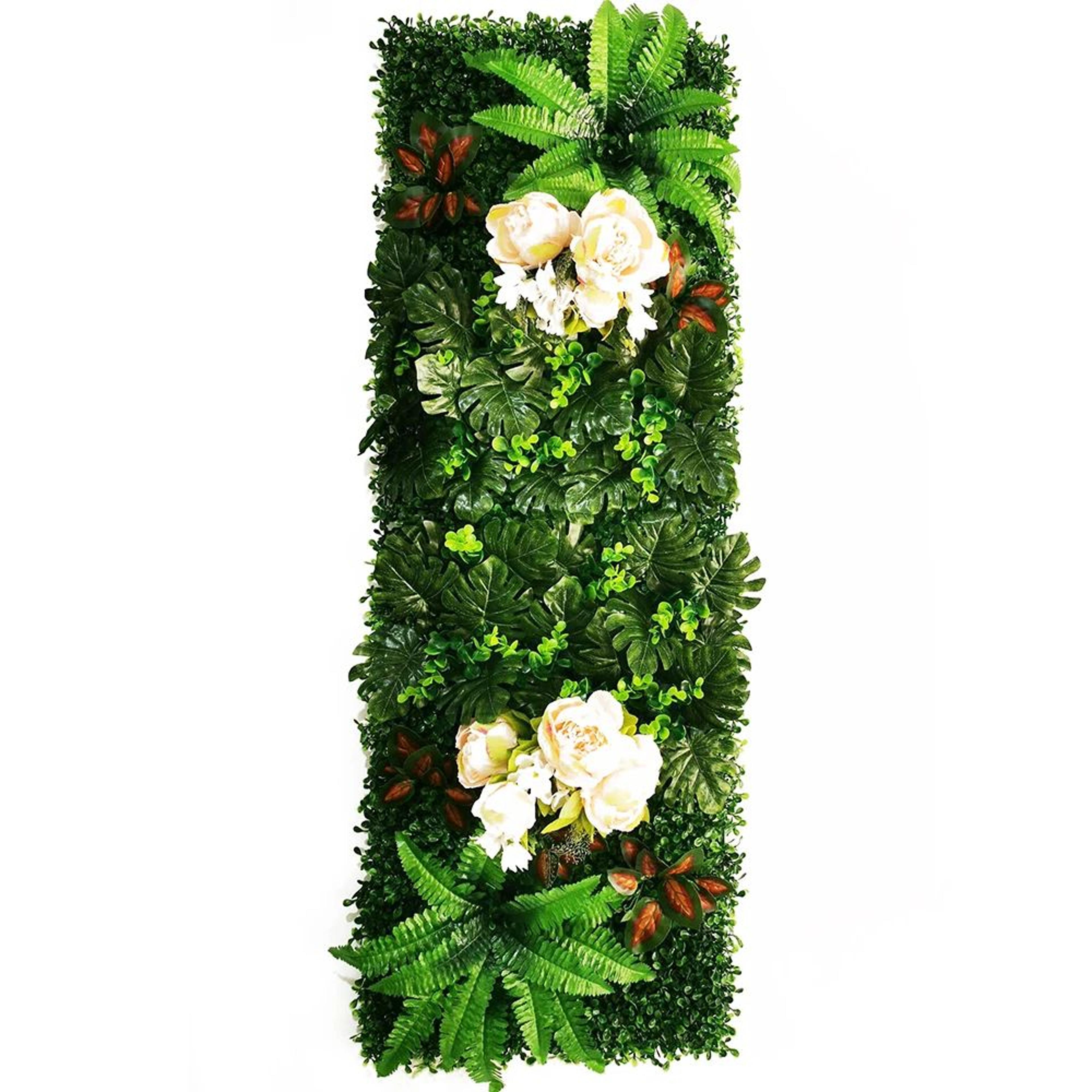 Artificial Grass Wall Panel Tropical Moss Decor Green Wall Backdrop 3