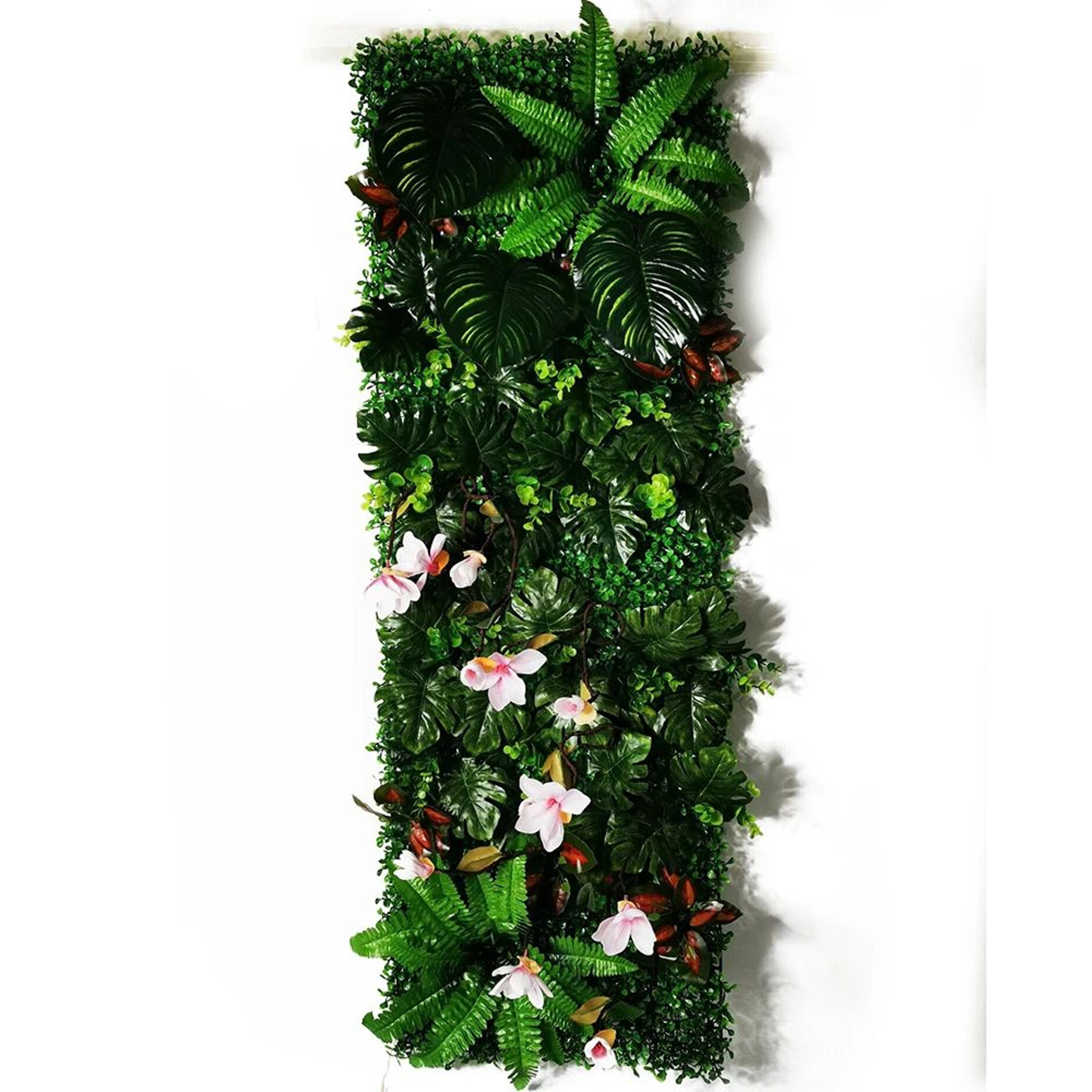 Artificial Grass Wall Panel Tropical Moss Decor Green Wall Backdrop 8