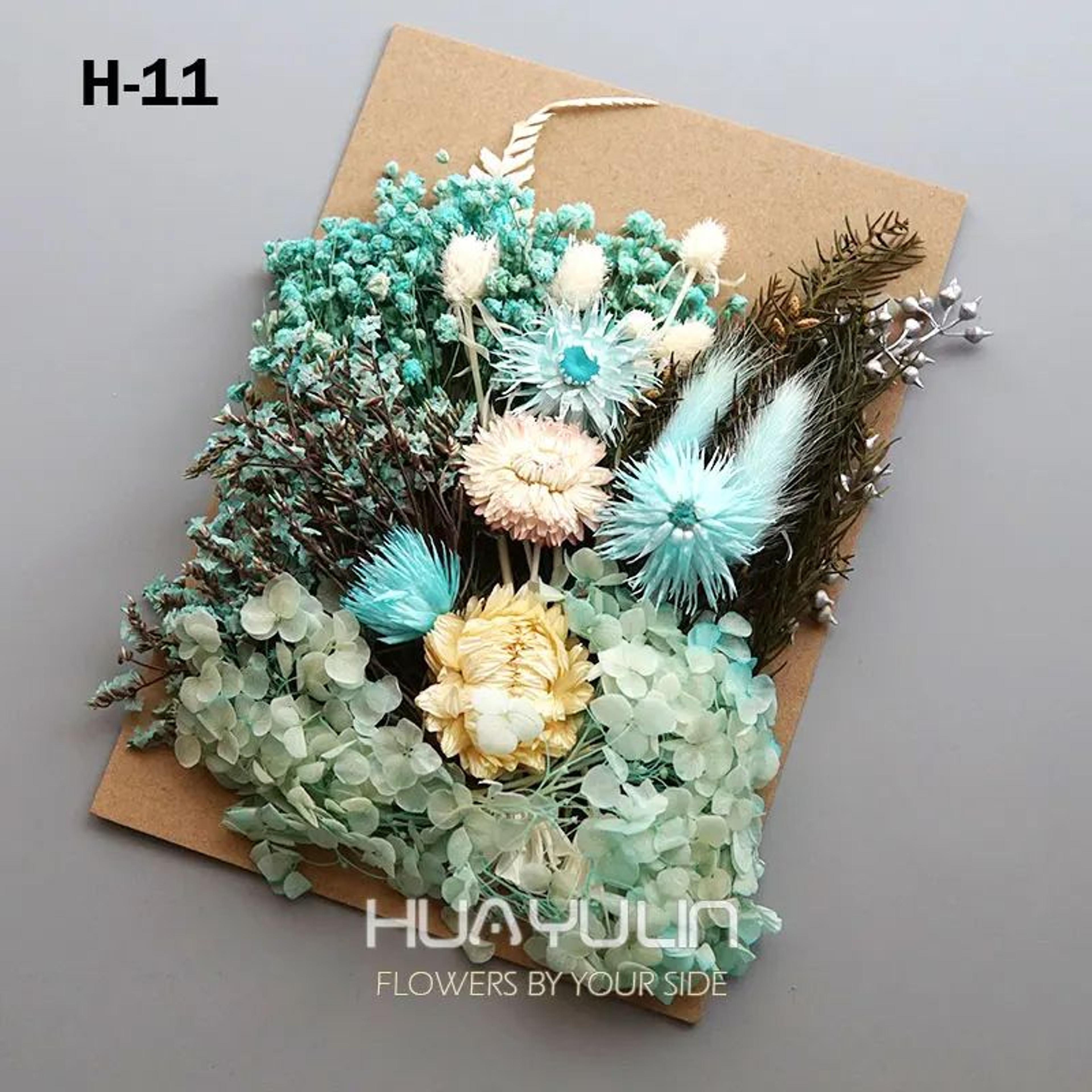 Preserved Hydrangea Dried Flowers Set For Resin Crafts Candle Making And DIY Decor 24