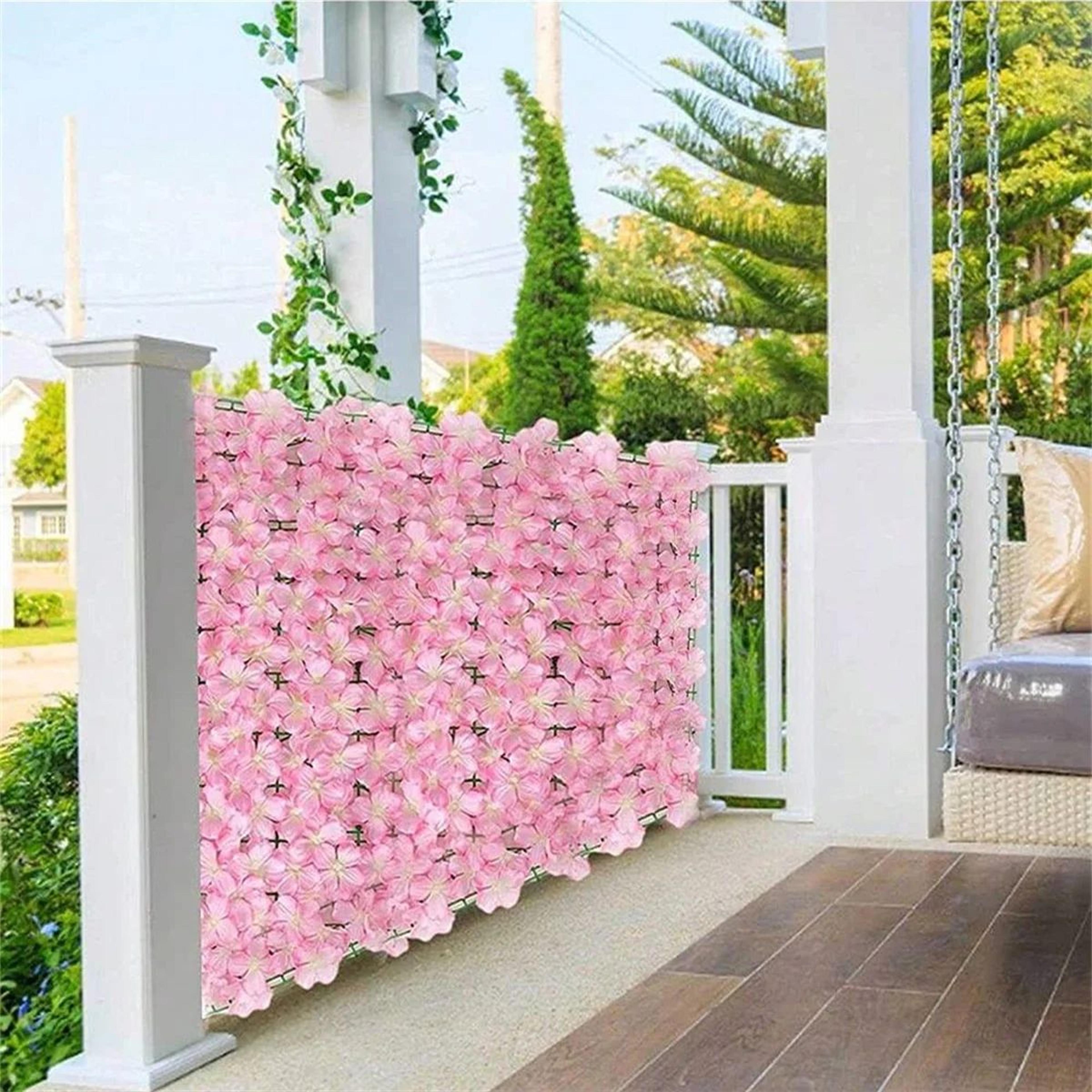 Artificial Ivy Fence Privacy Screen Expandable Garden Wall Decor 3