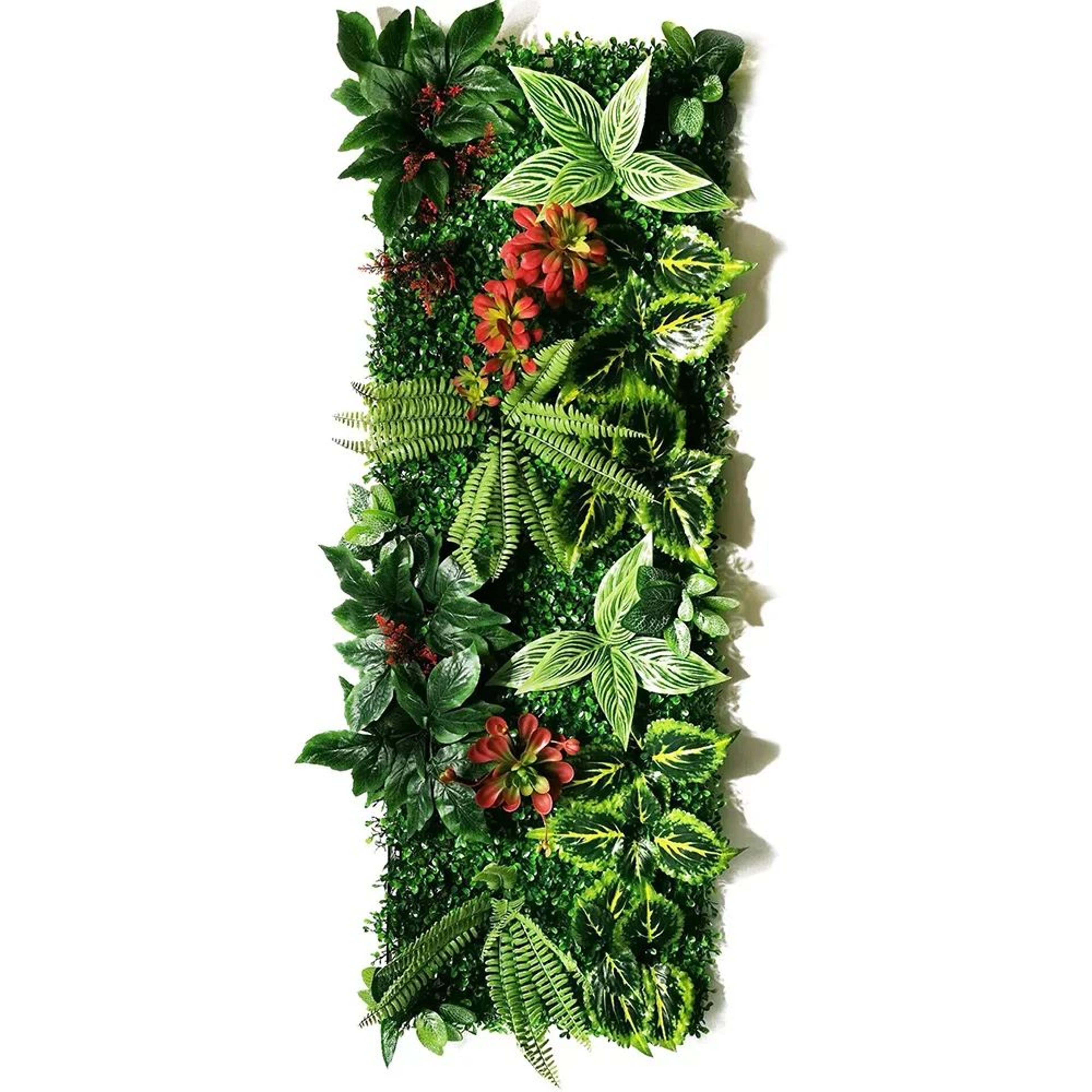 Realistic Artificial Plant Wall Panel Green Grass Wall Decor For Home And Events 18