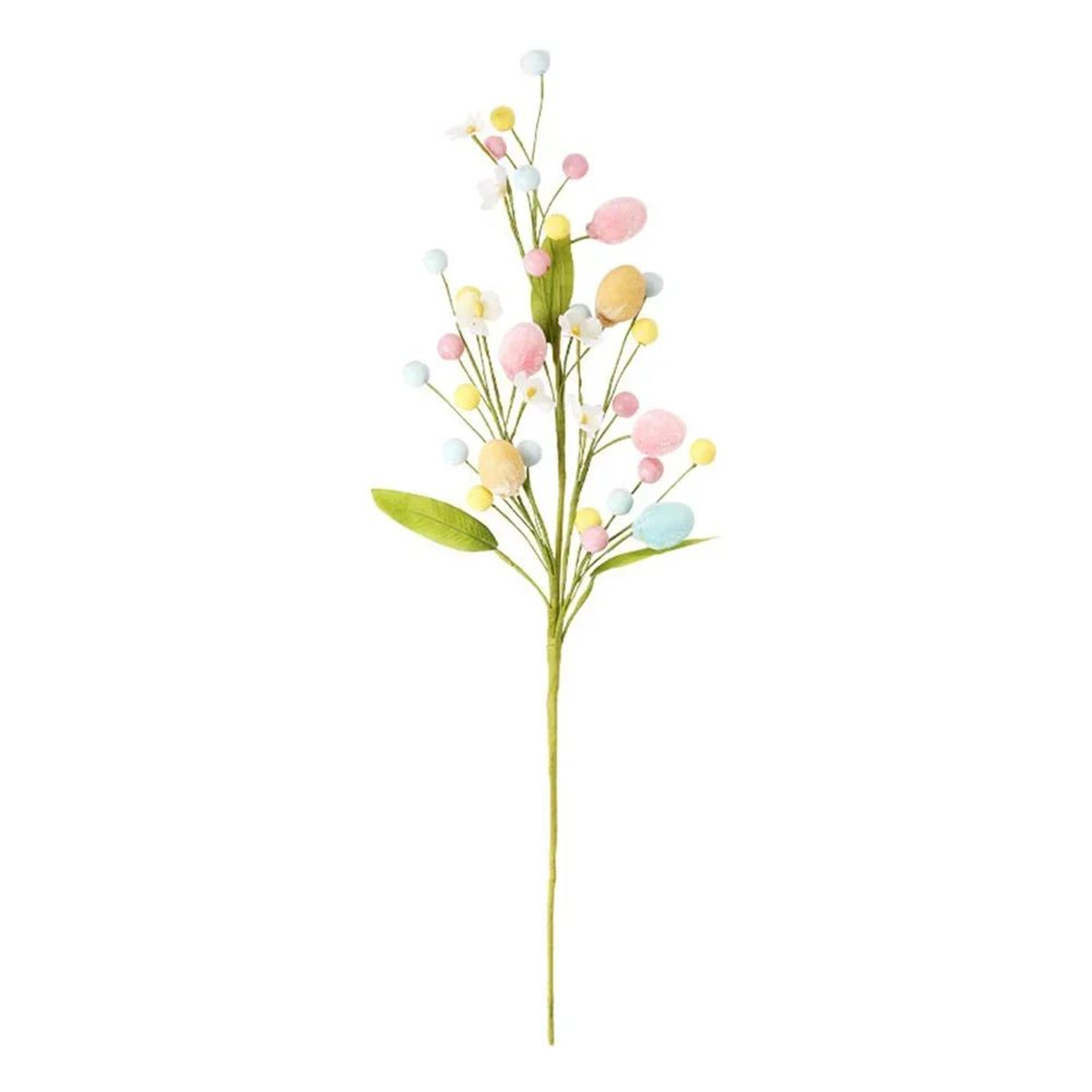 Easter Egg Tree Branch Decor Colorful Spring Display 13