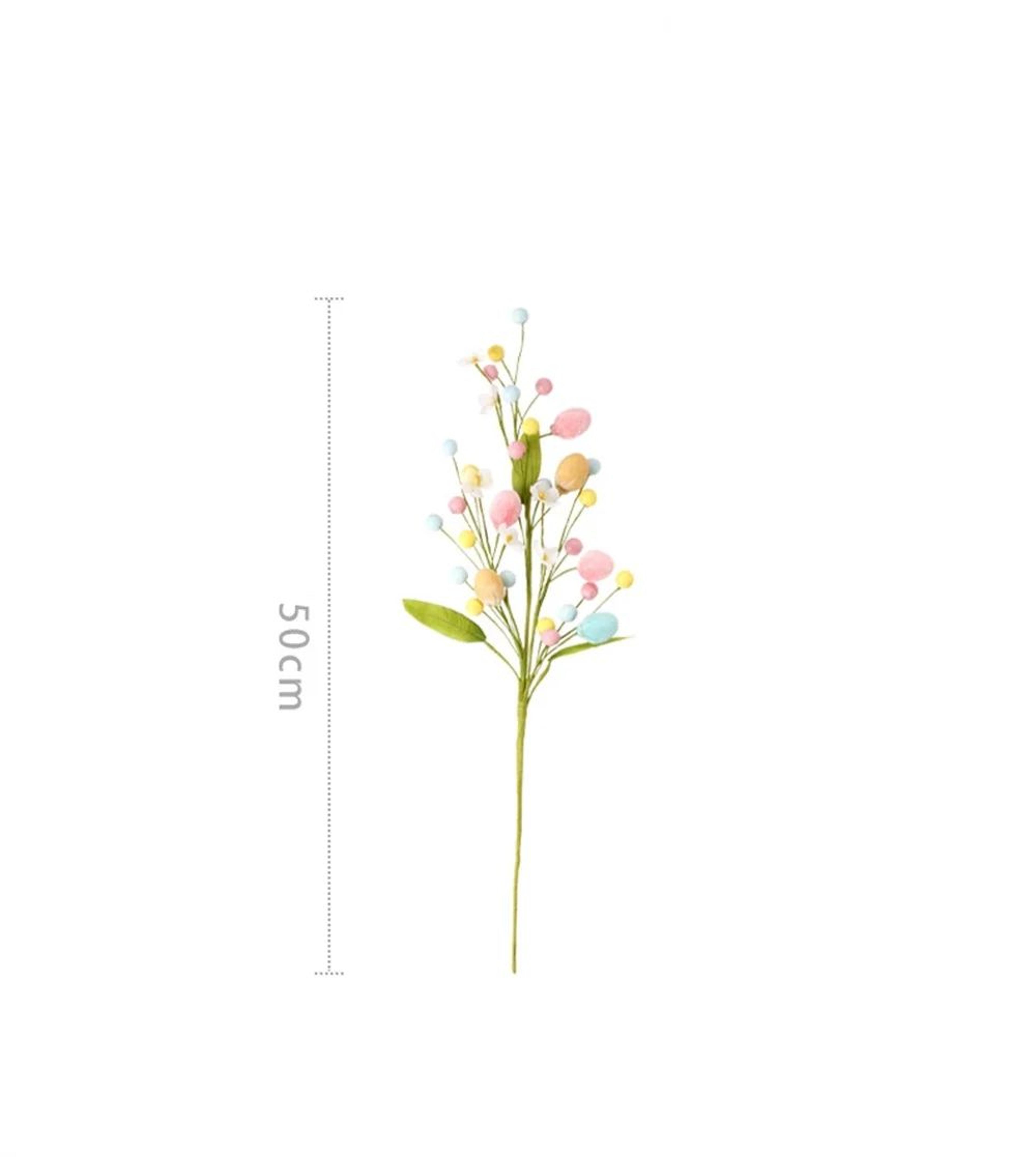 Easter Egg Tree Branch Decor Colorful Spring Display 5