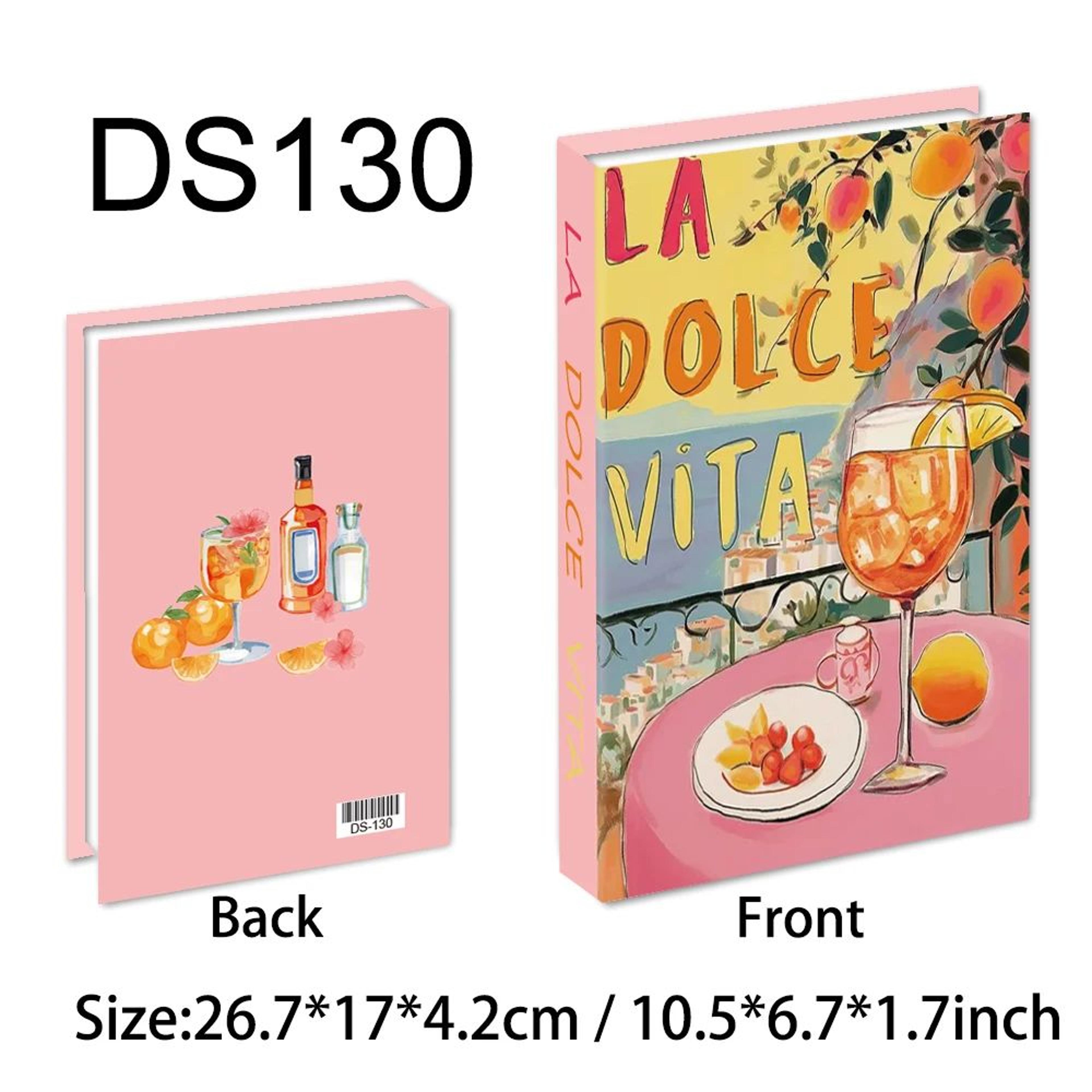 Luxury Decorative Fake Books Colorful Coffee Table Decor Set 17