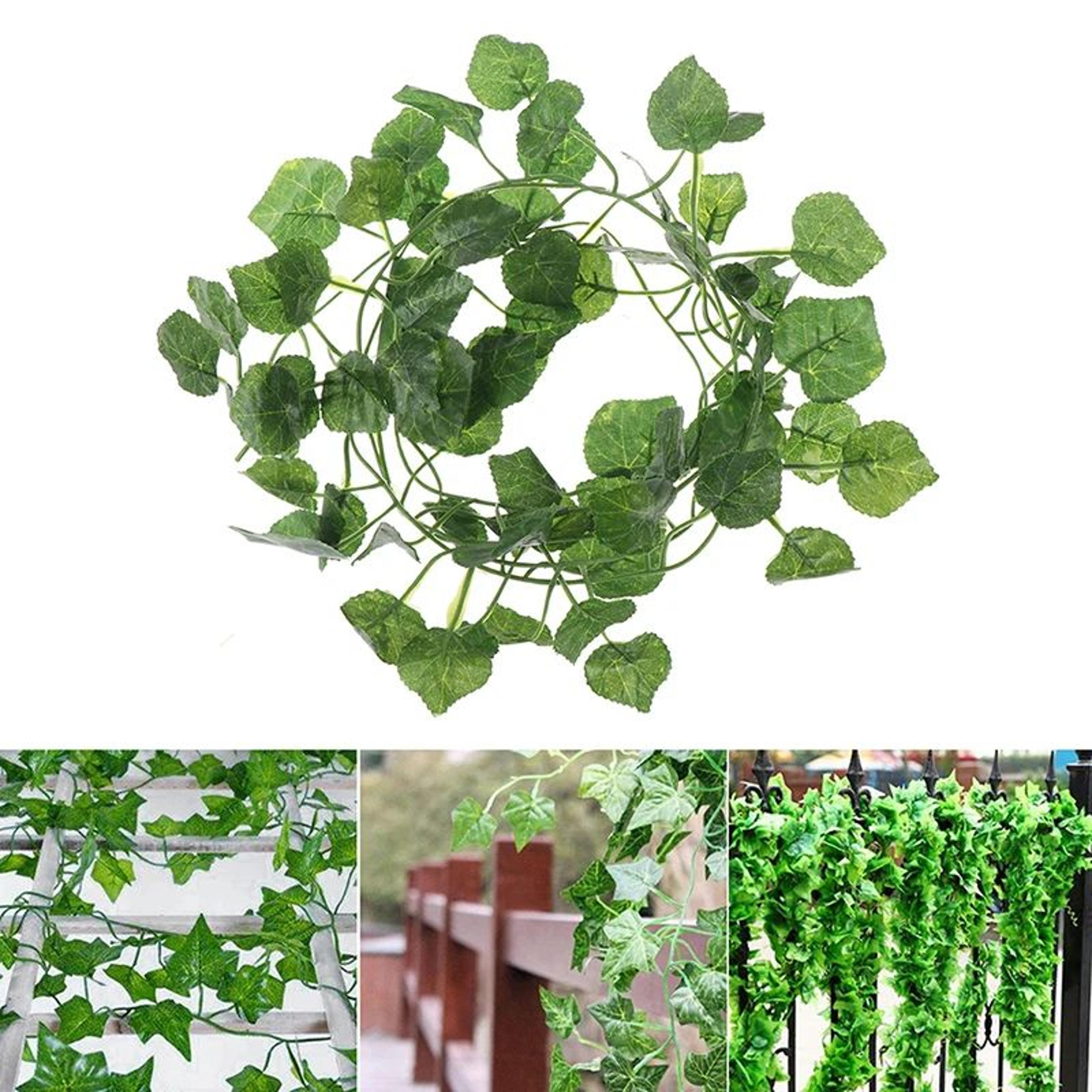 Lush Artificial Ivy Vines Hanging Garland Natural Wall Decor 1