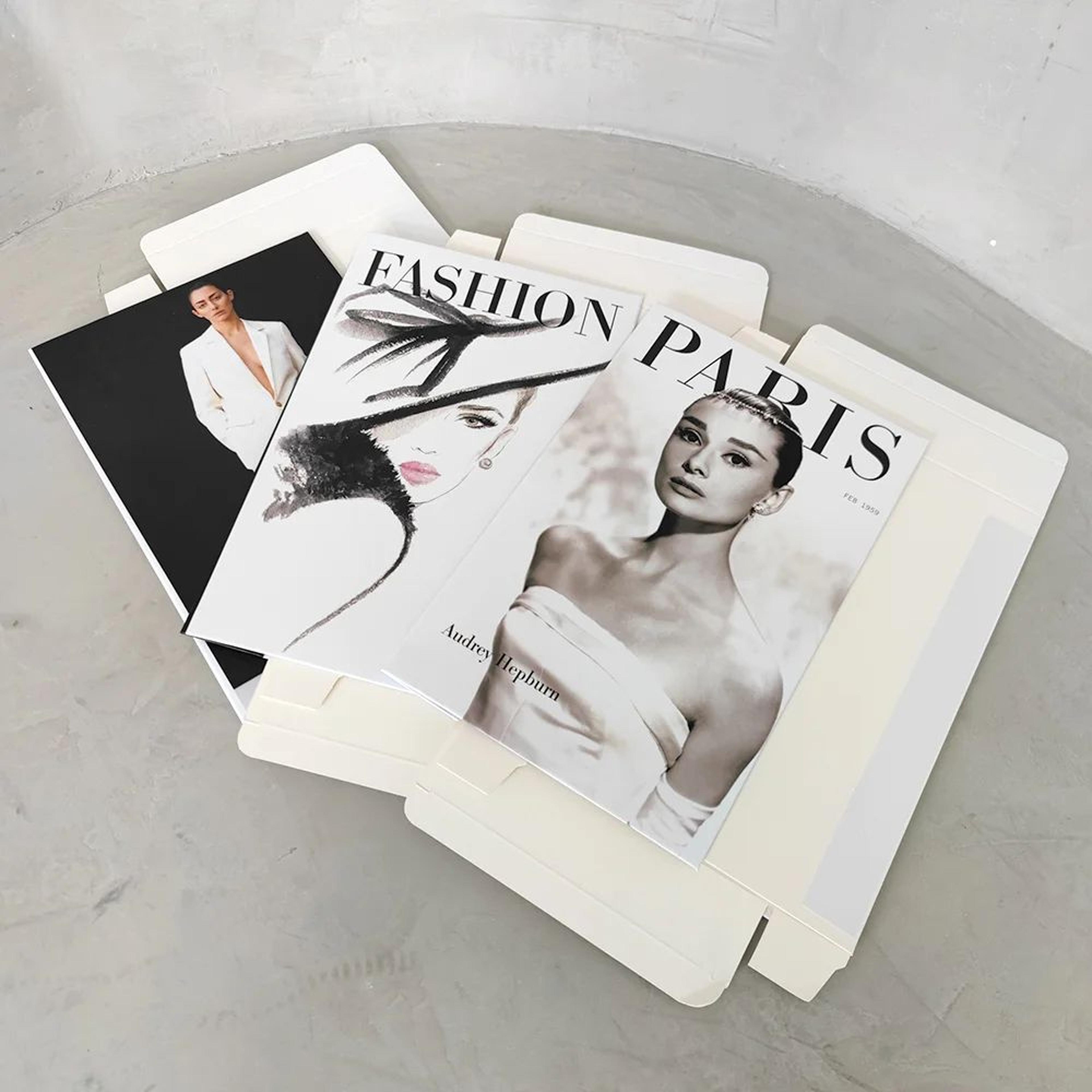 Decorative Fake Books Set Modern Coffee Table Book Box Home Decor 4