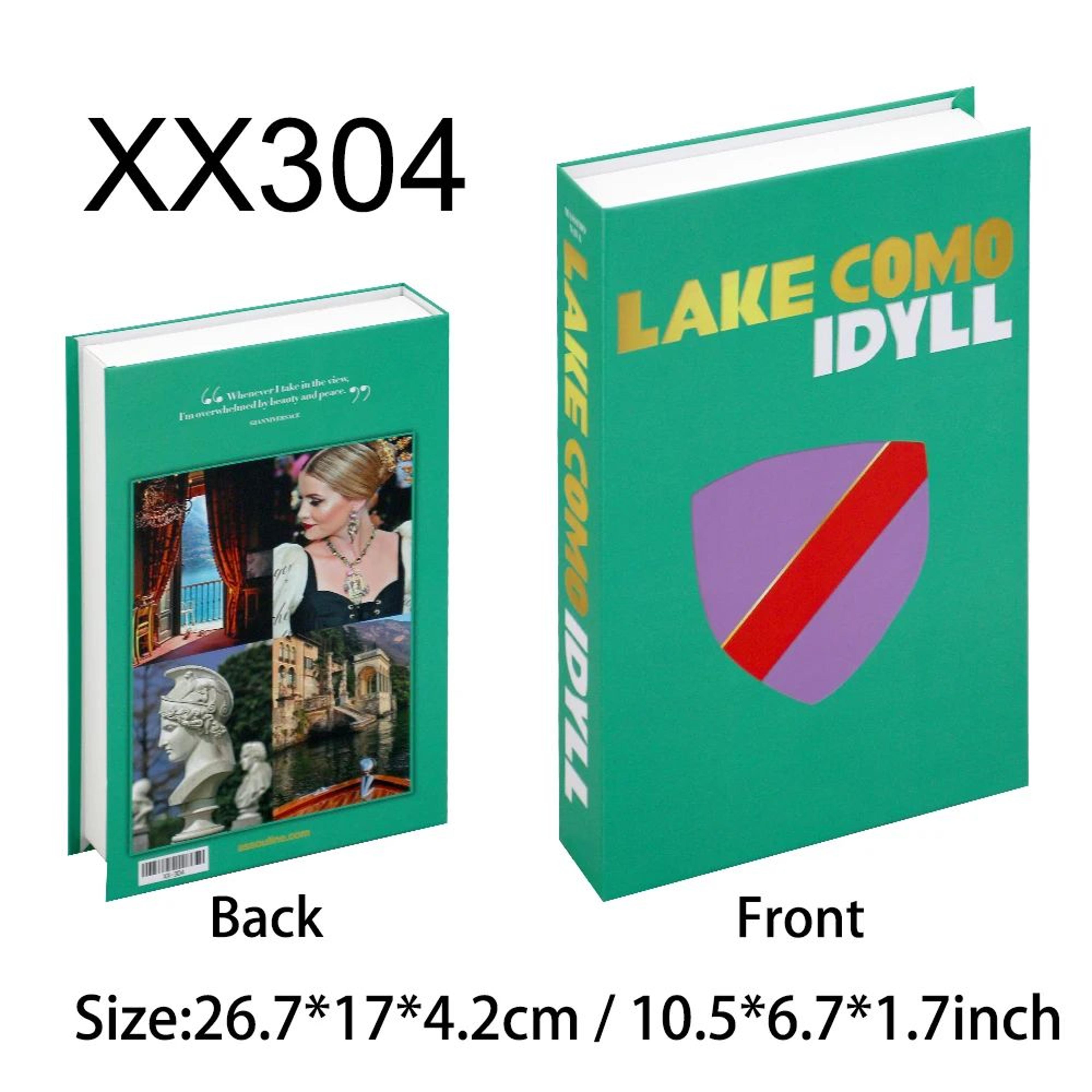 Decorative Fake Books Set Modern Coffee Table Book Box Home Decor 24