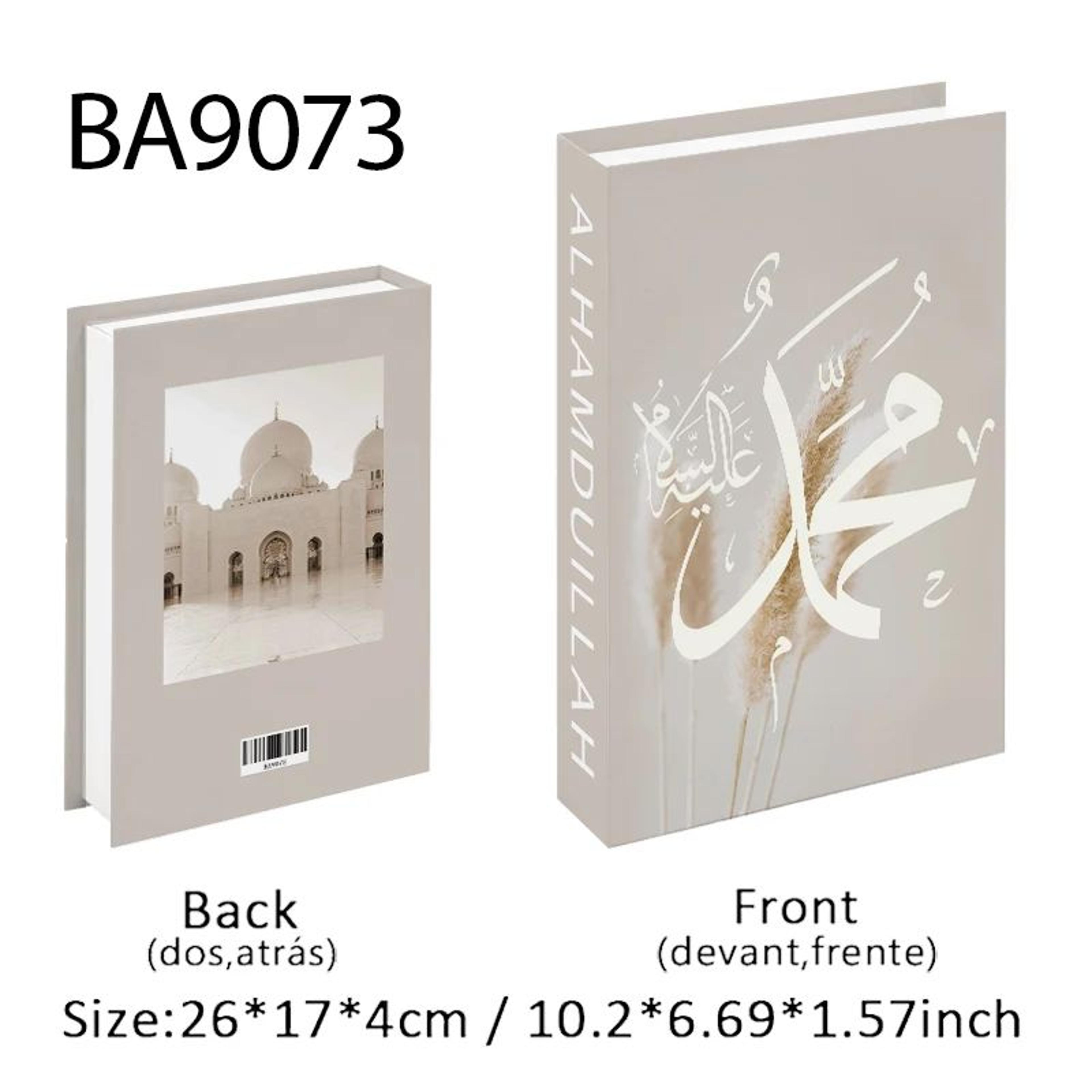 Islamic Decorative Book Storage Box Luxury Coffee Table Decor 6