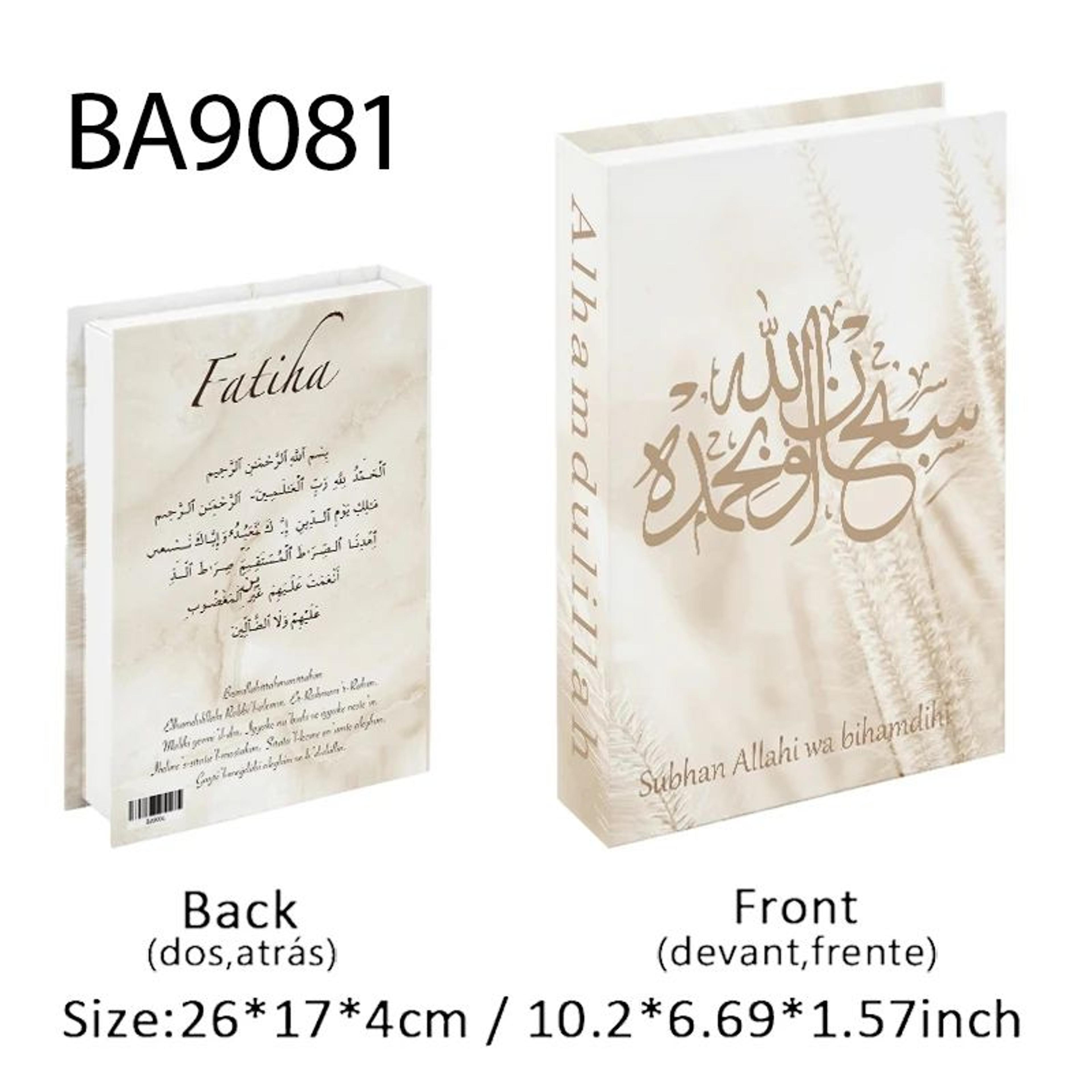 Islamic Decorative Book Storage Box Luxury Coffee Table Decor 13