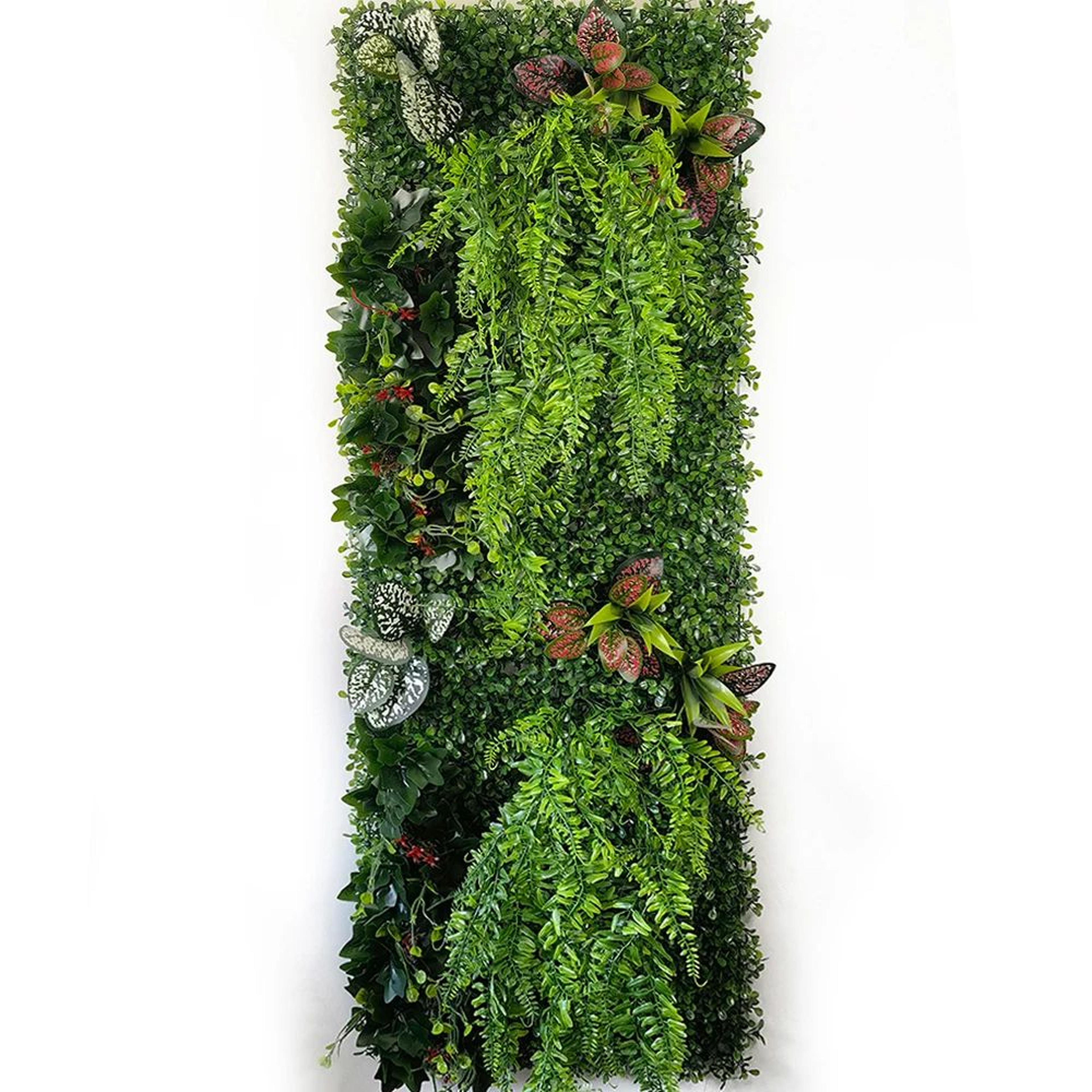 Artificial Eucalyptus Green Wall Panel Lush Plant Backdrop Decor For Home And Events 2