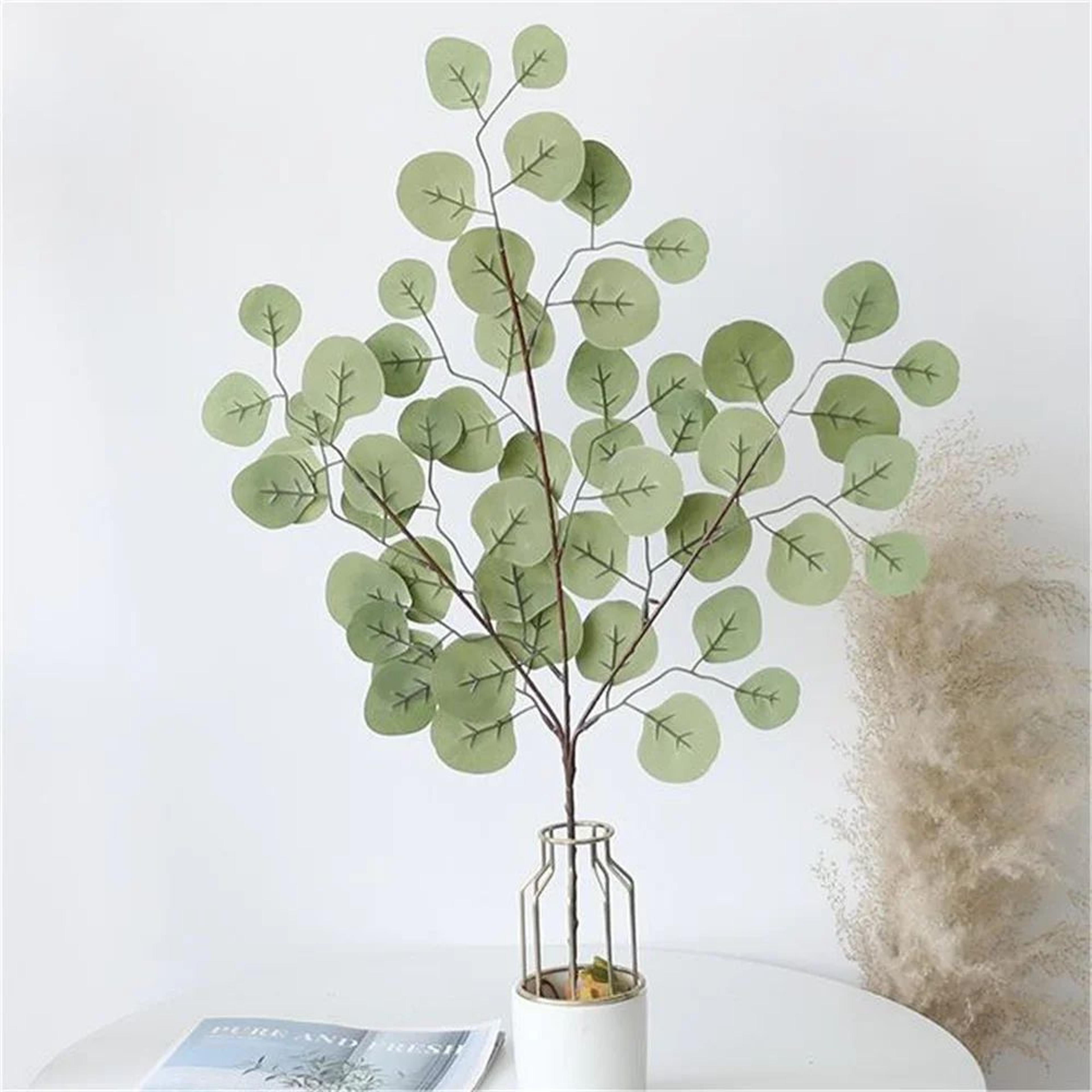 artificial eucalyptus vine garland realistic greenery decor for home and wedding