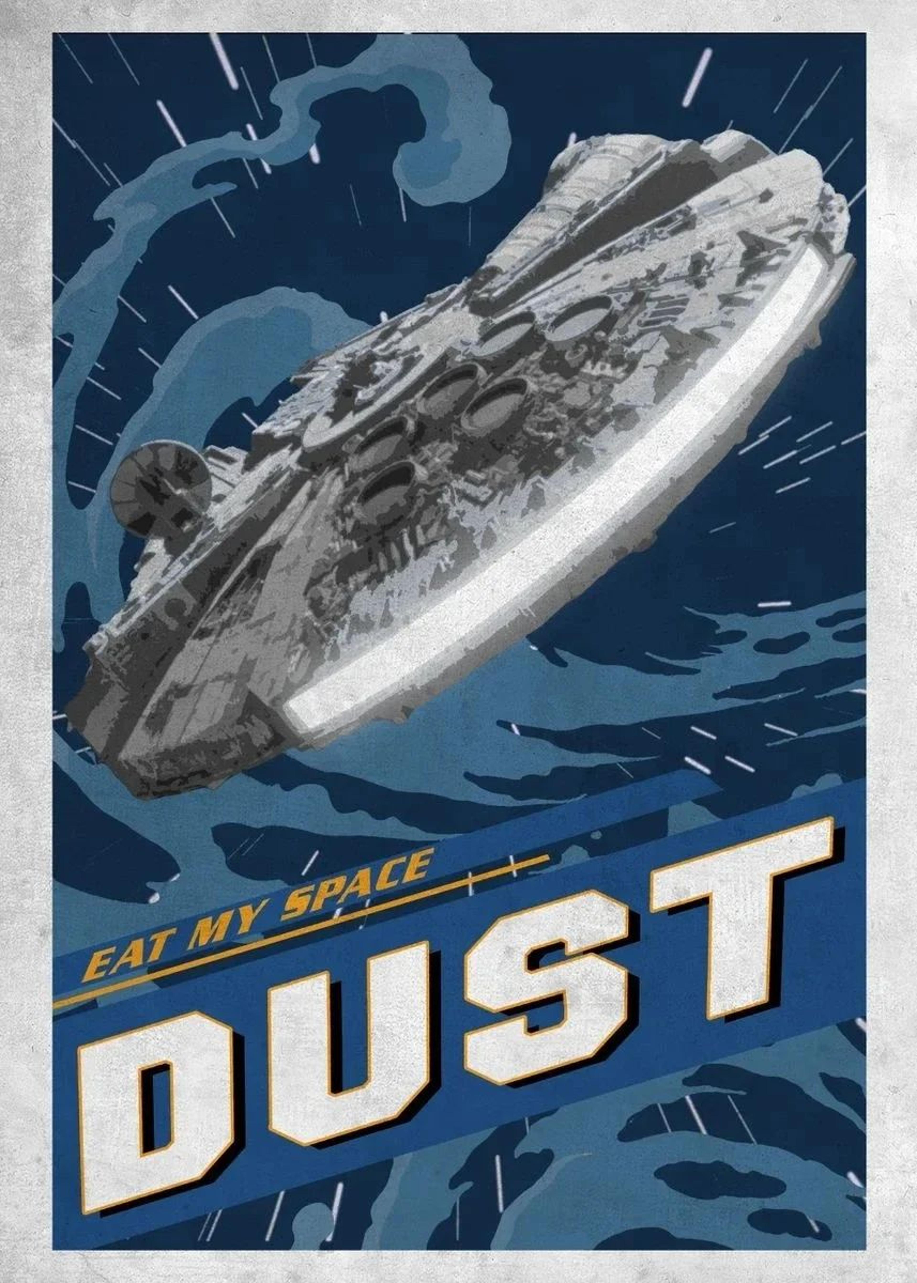 Galactic Retro Space Poster Vintage Sci Fi Wall Art Canvas Home Decor 13