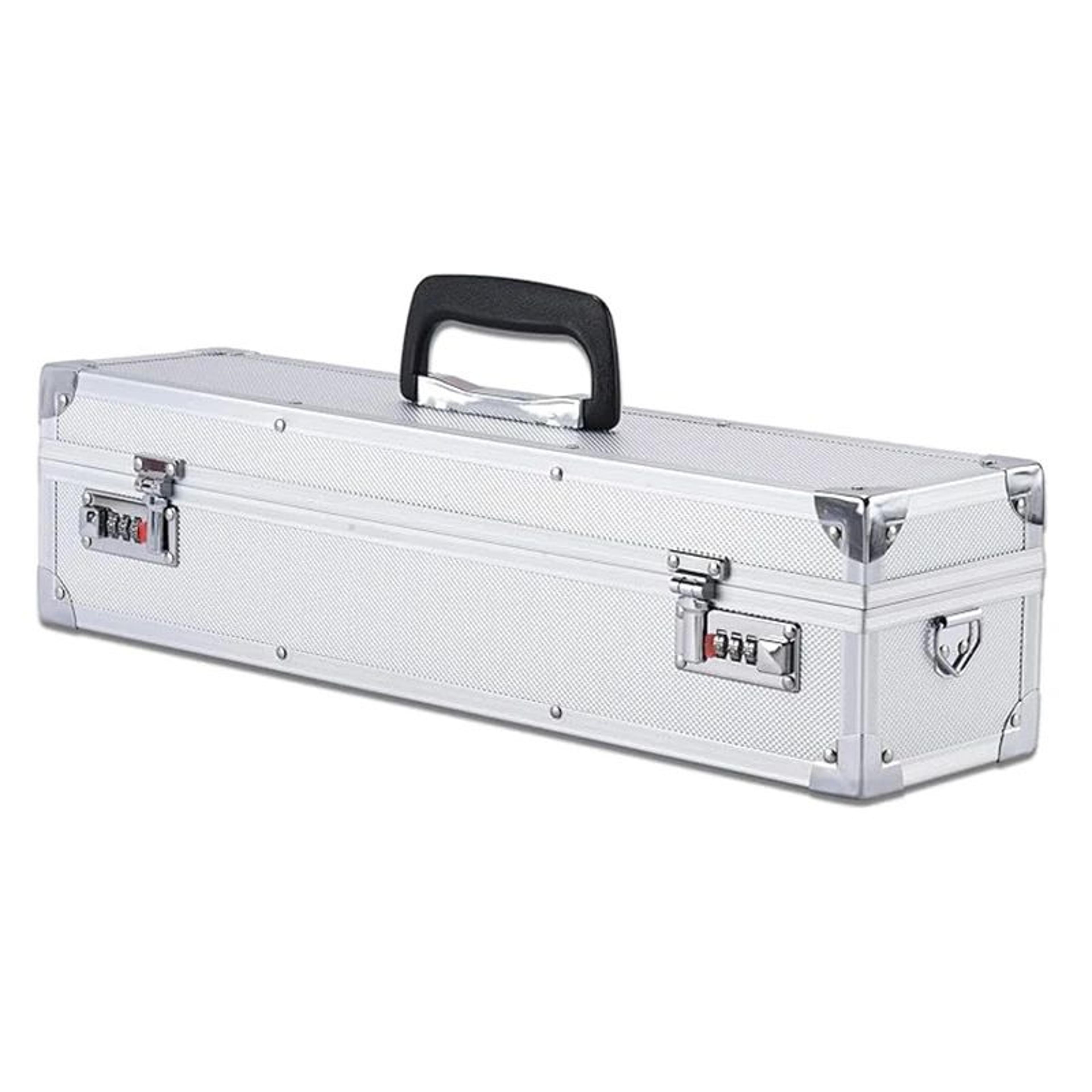 Professional Knife Storage Case Lockable Aluminum Chef Knife Organizer Box 7