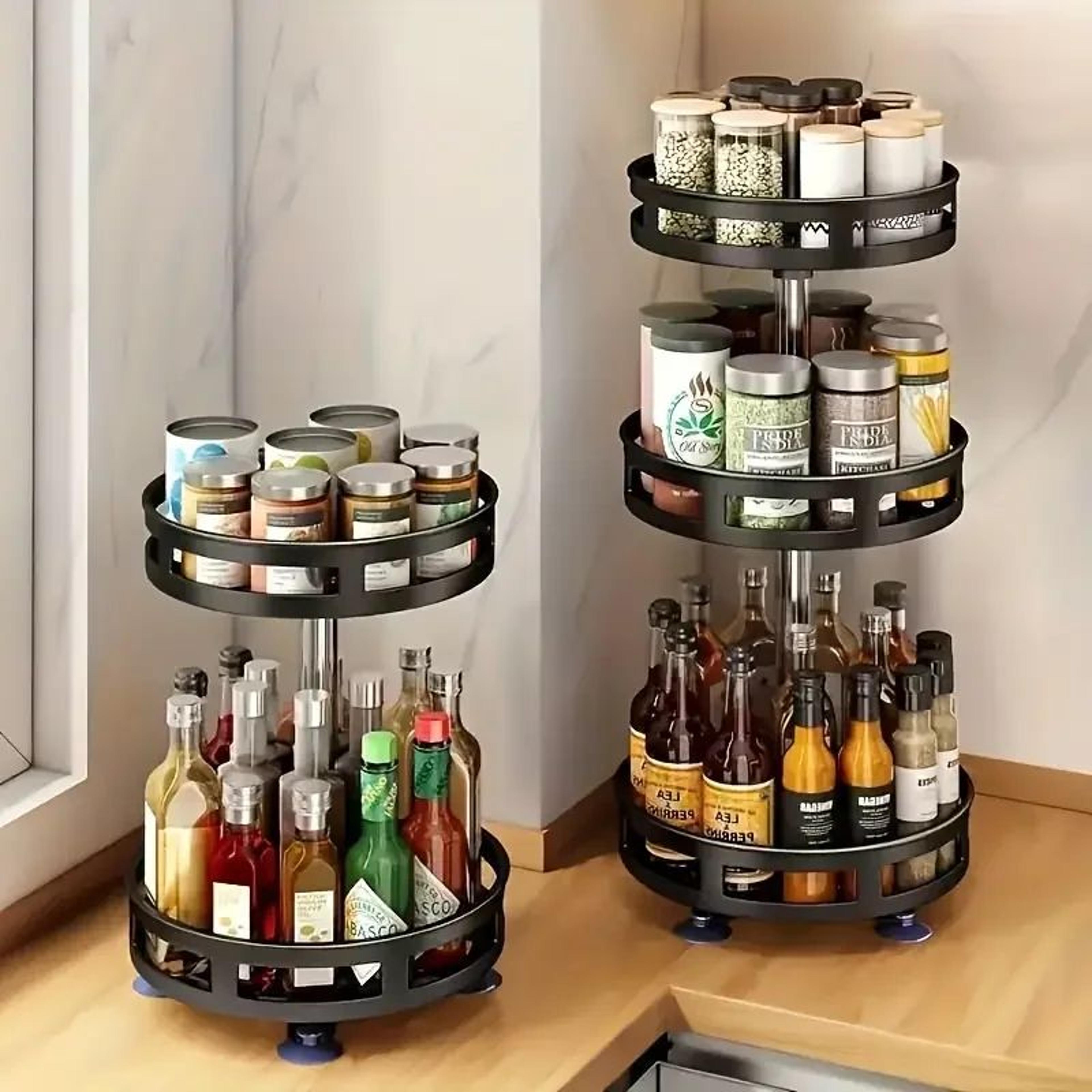 SpinEase 360 Rotating Storage Organizer Turntable 0