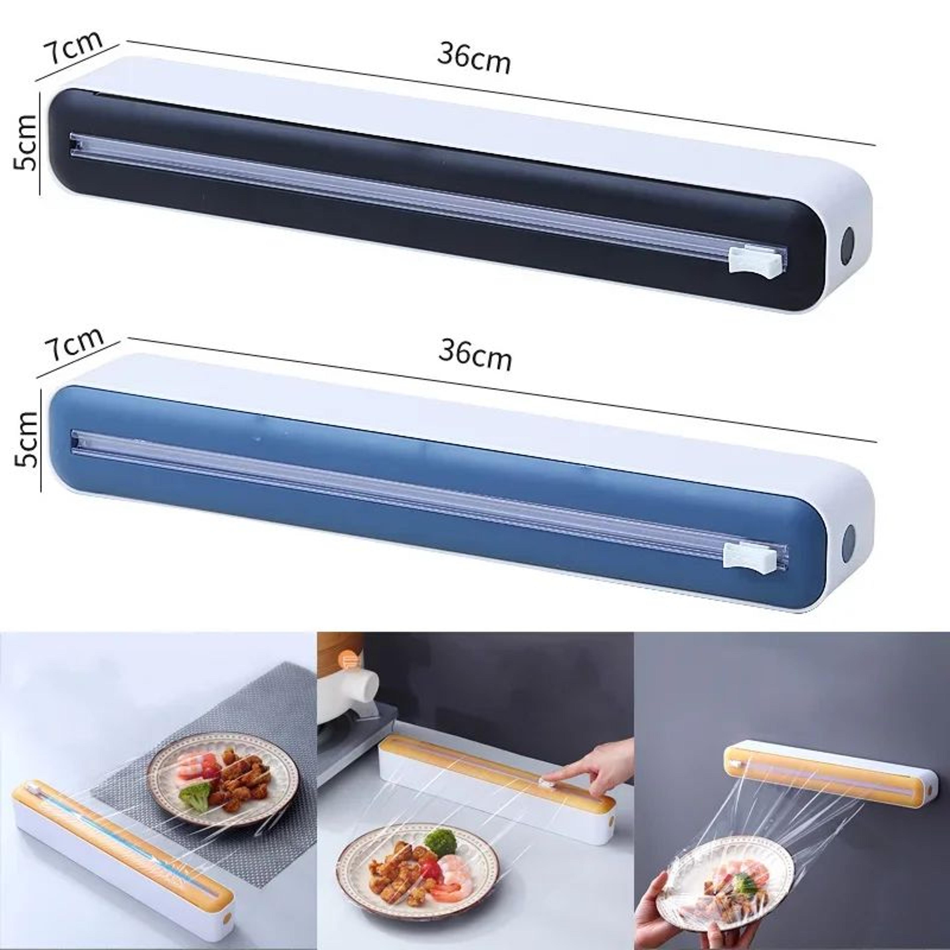 magnicut magnetic wrap dispenser with cutter organizer