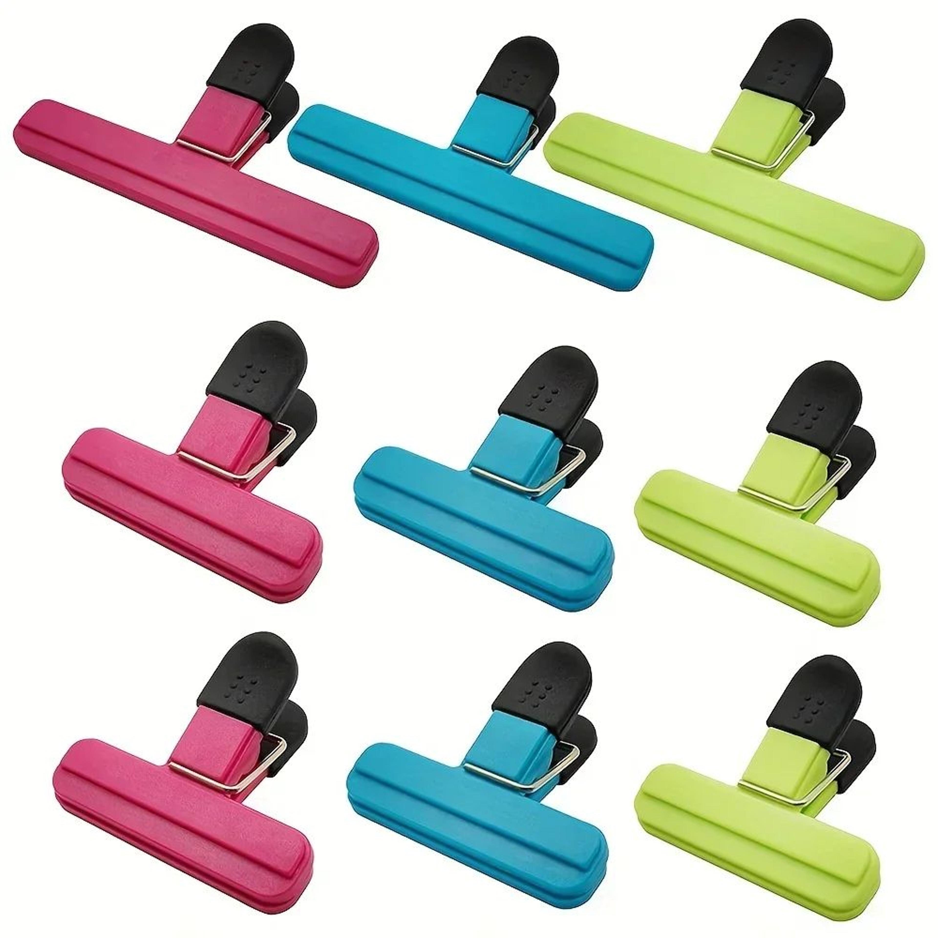 heavy duty food bag clips fresh seal kitchen storage clips set