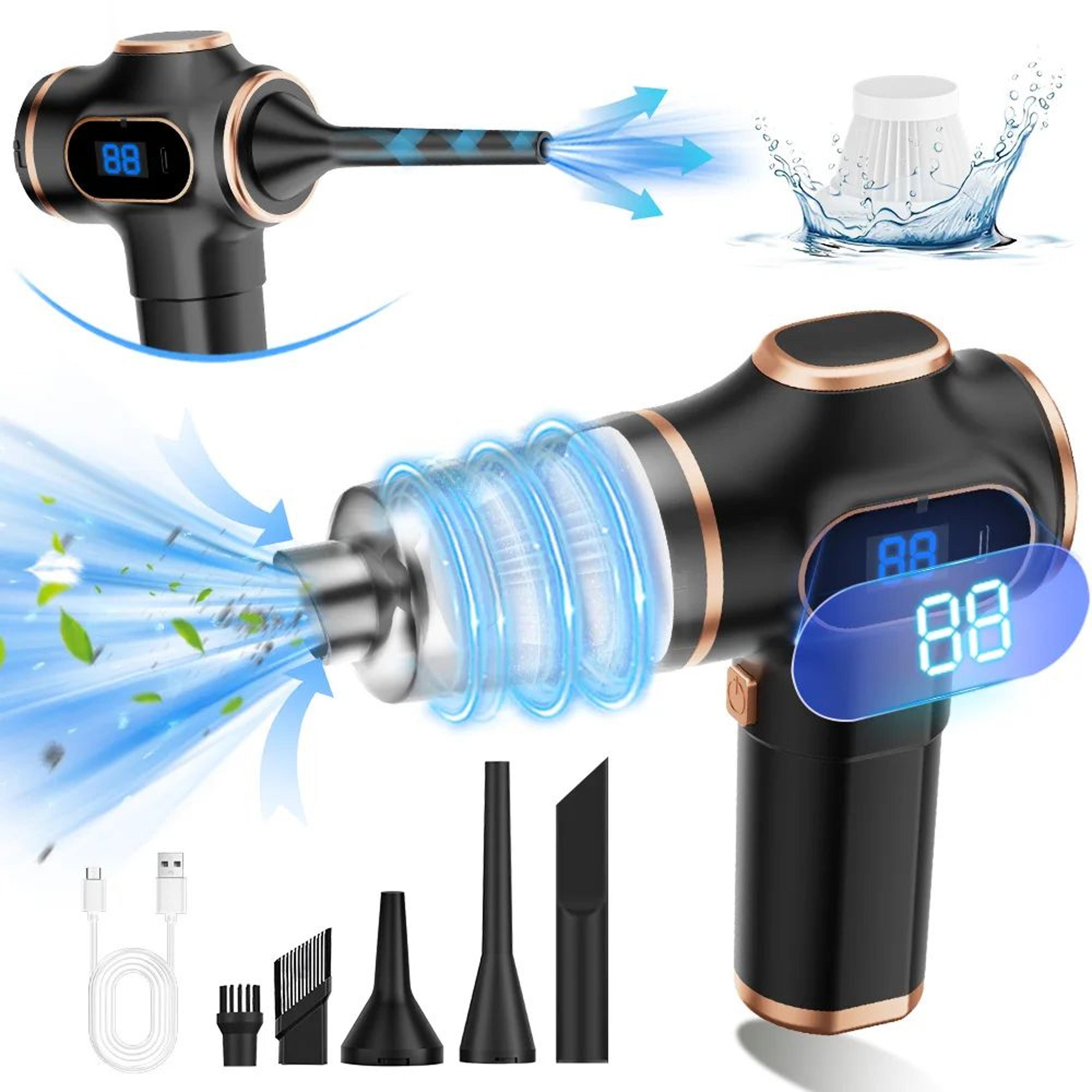 TurboClean Ultra Home And Car Portable Vacuum And Air Blower 3