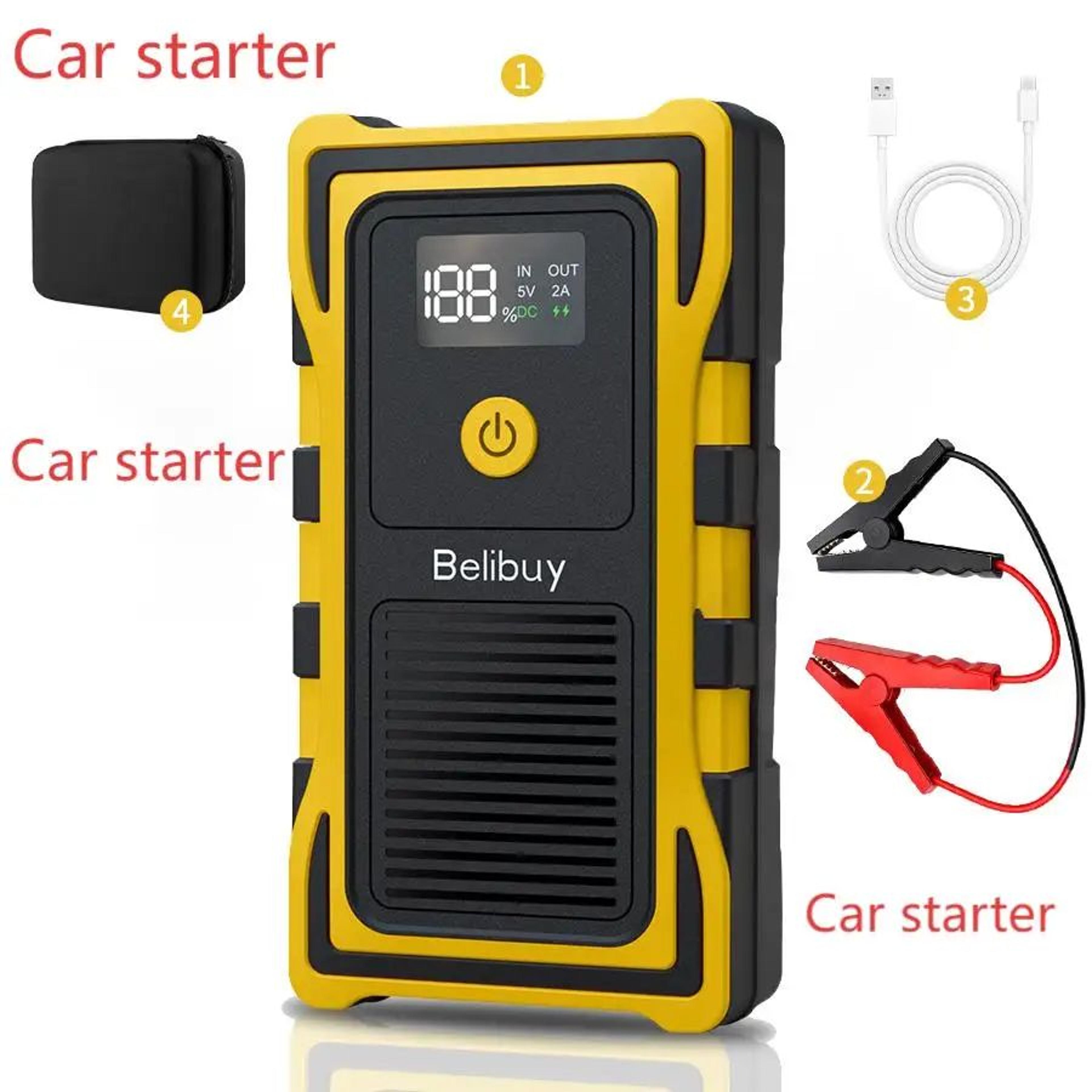 PowerDrive 4 In 1 Car Emergency Jump Starter And Air Compressor 11