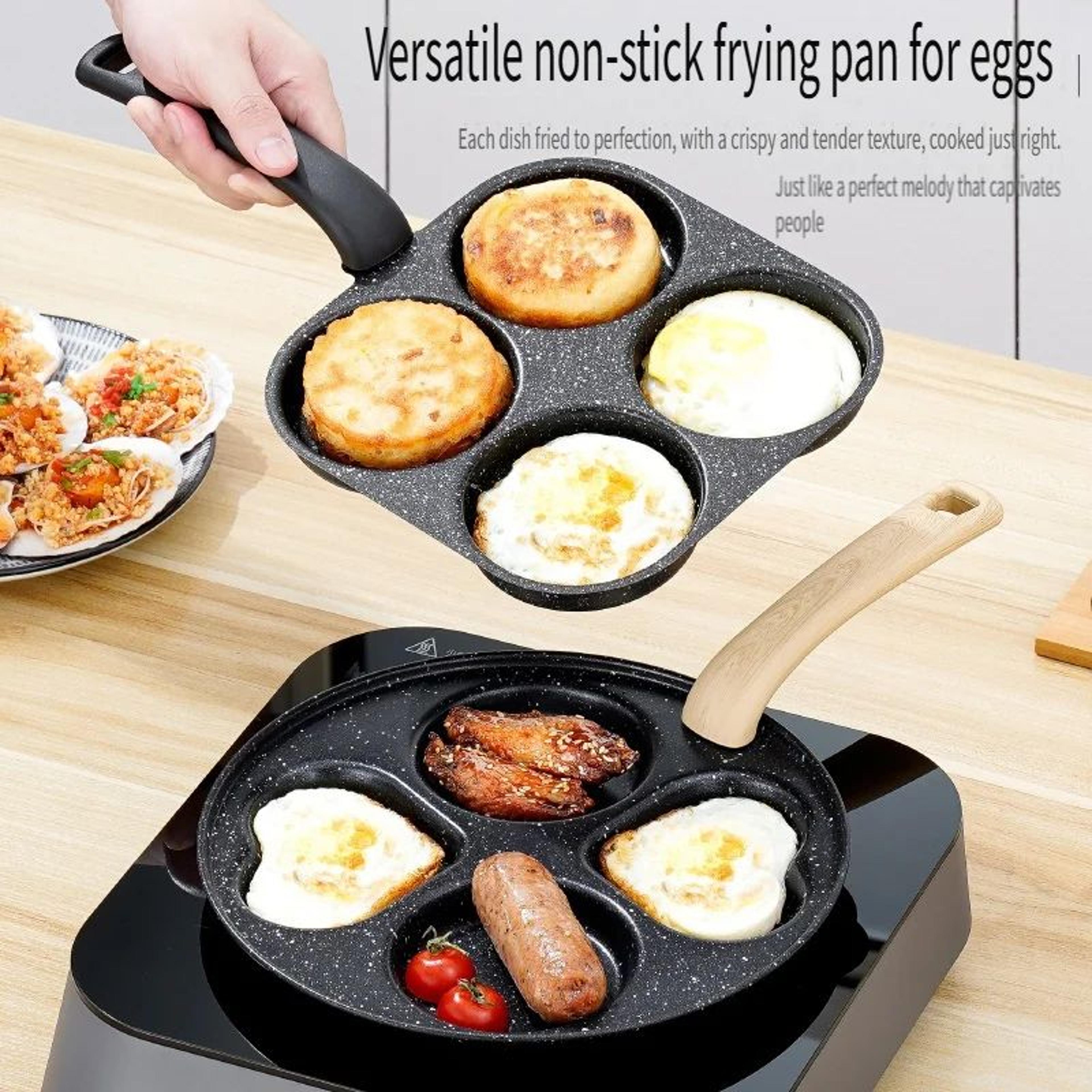 QuickCook 4 Slot Nonstick Egg Frying Pan 5