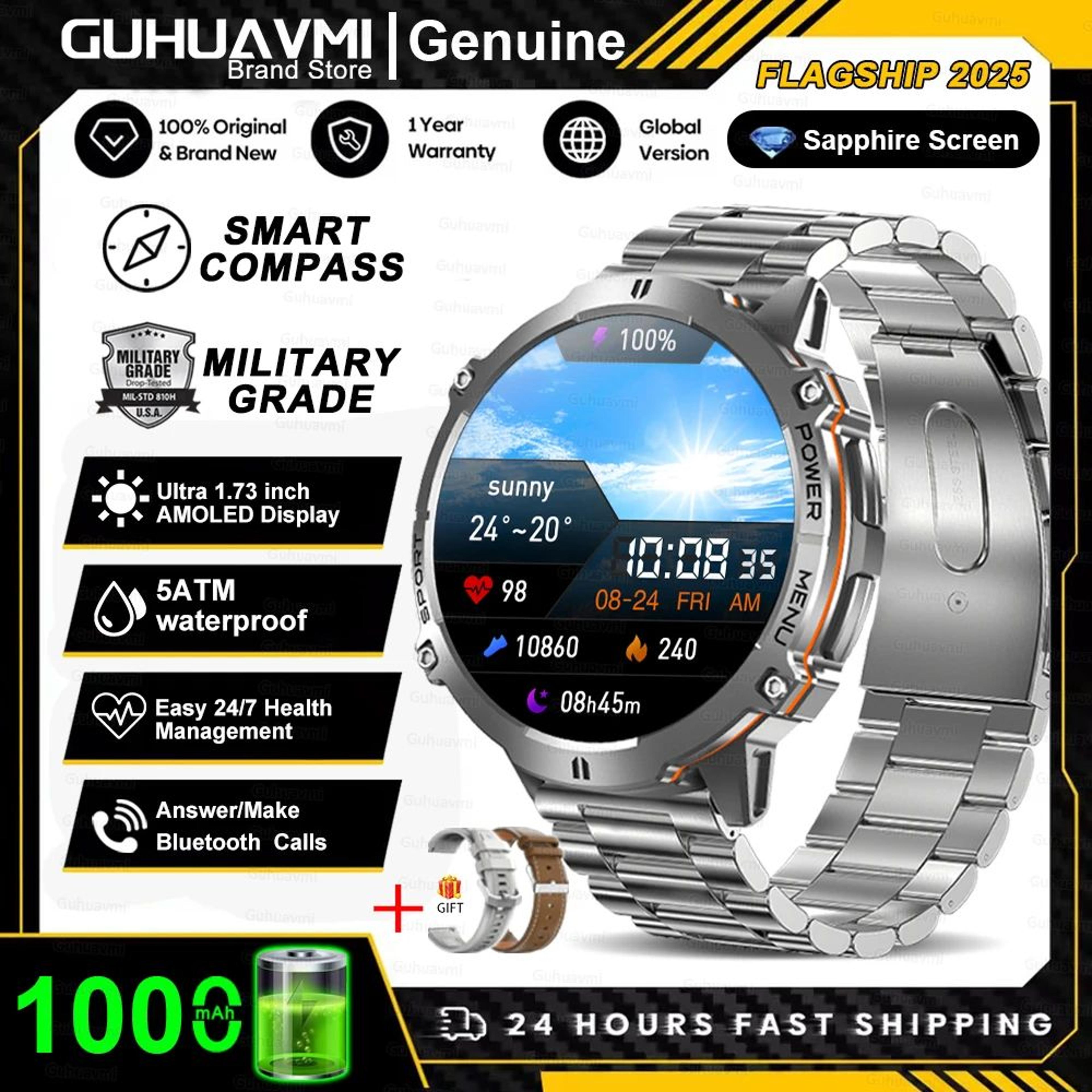 TitanForce Pro Military GPS Smart Watch 14