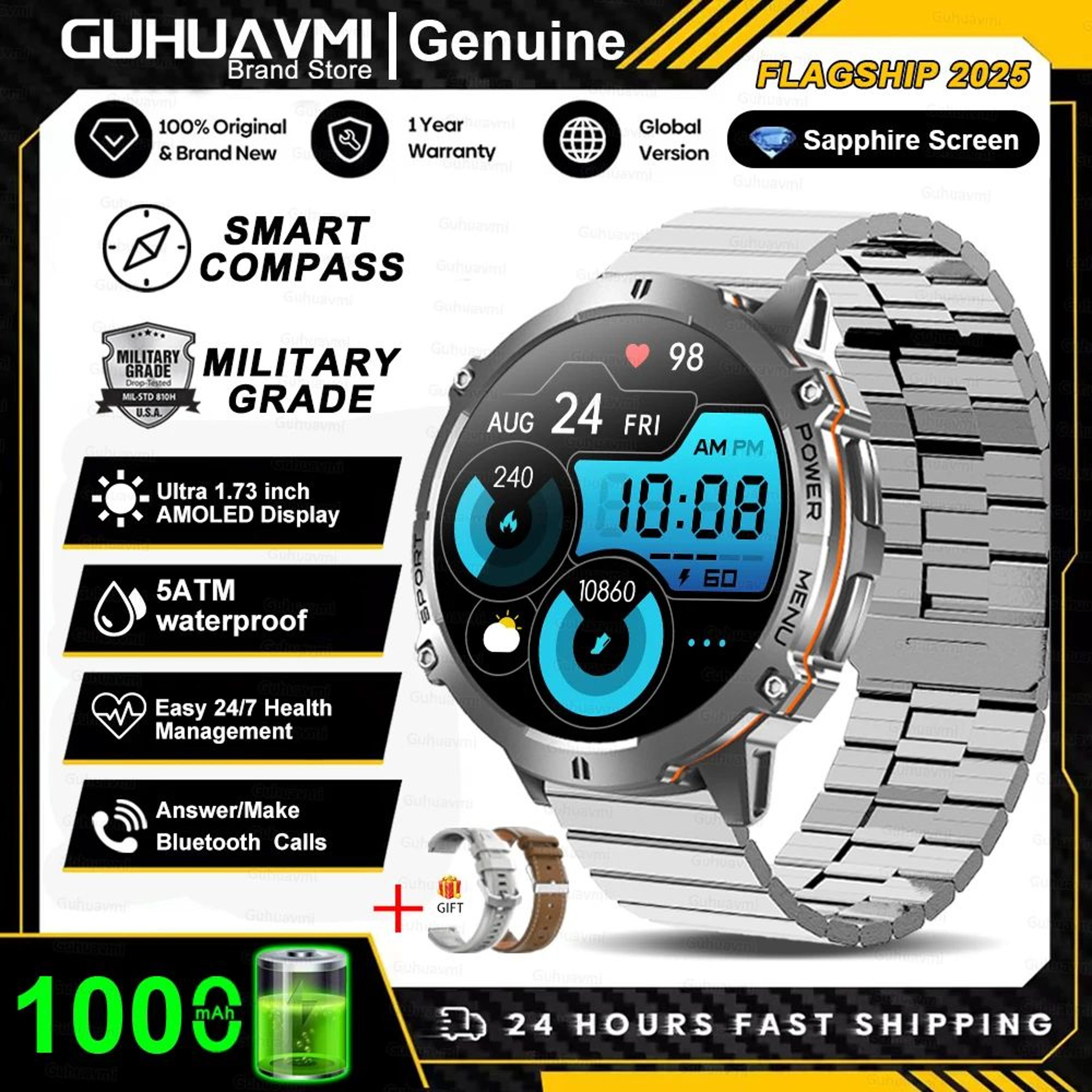 TitanForce Pro Military GPS Smart Watch 15