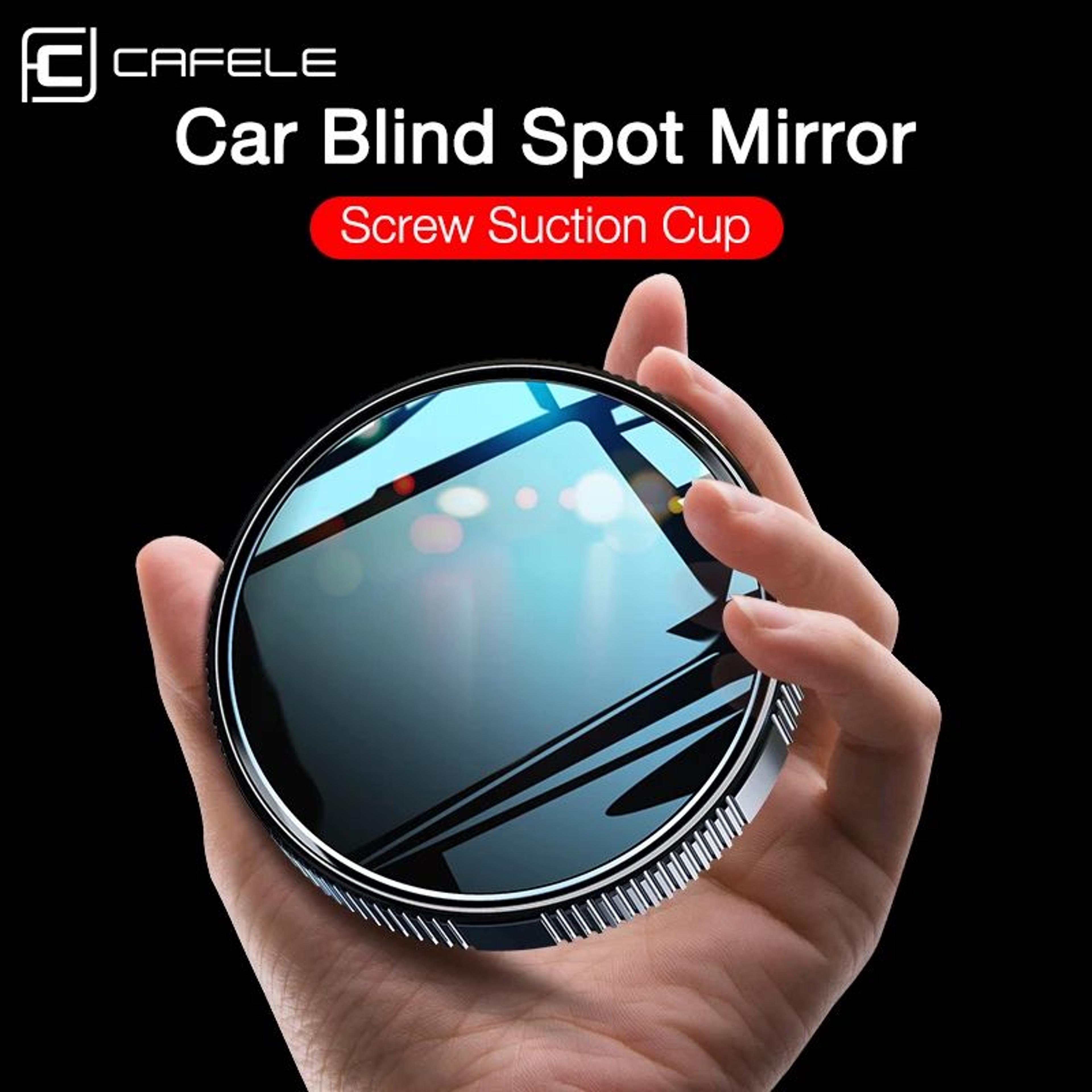 HD Blind Spot Mirror 360 Wide Angle Rearview Mirror Set 0
