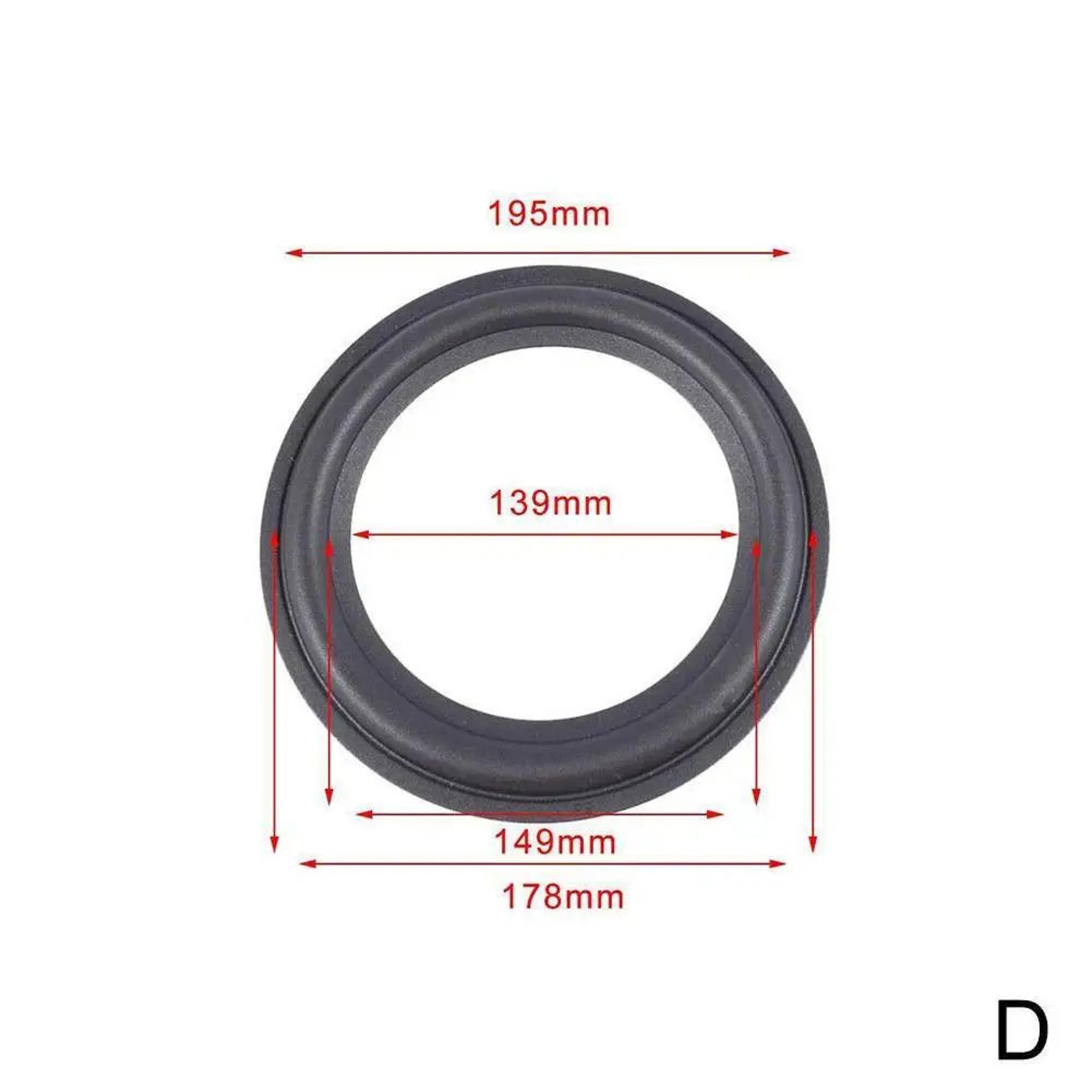 Speaker Repair Surround Rubber Edge Replacement For 4 To 12 Inch Speakers 9