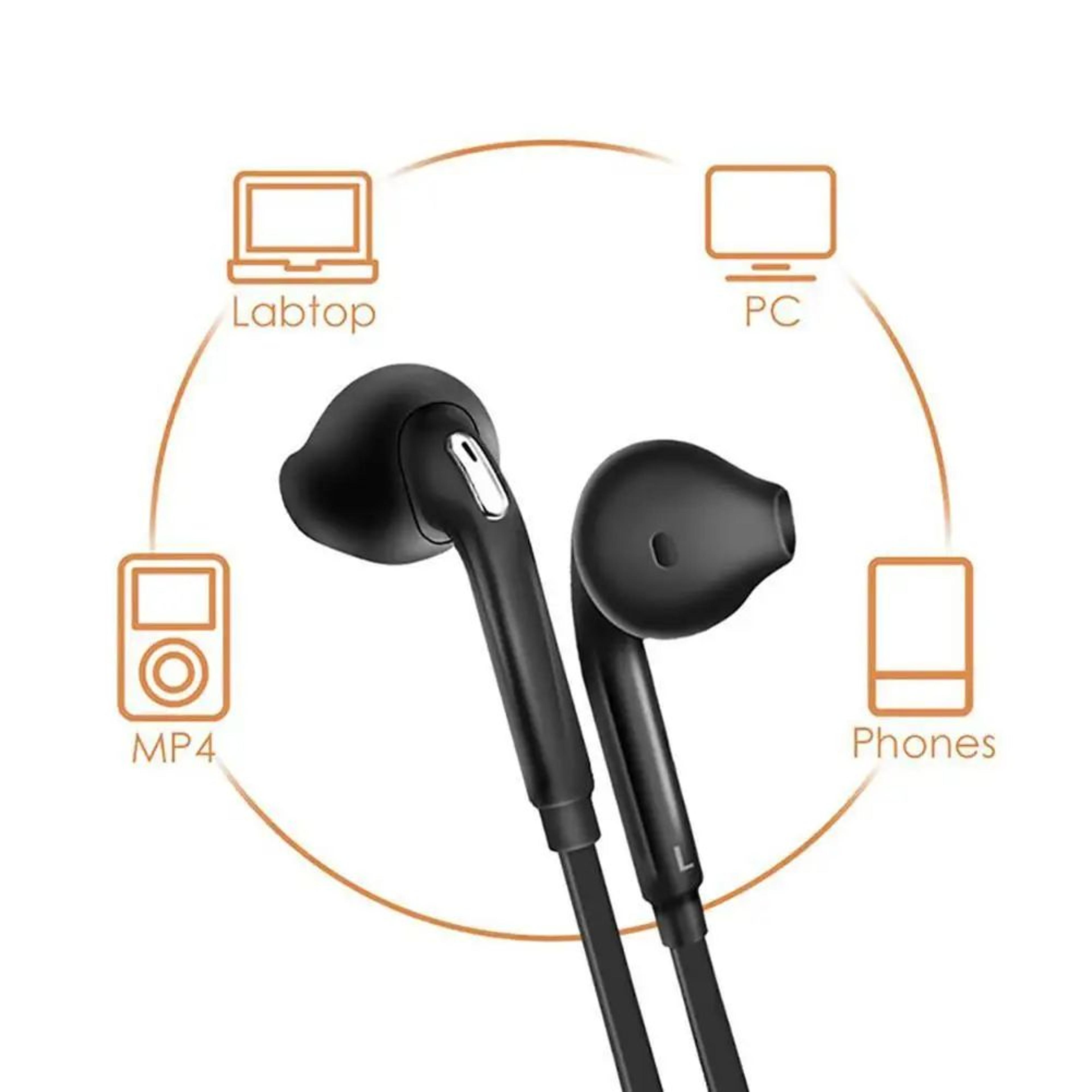 Wired Earphones With Microphone 35mm In Ear Headphones 3