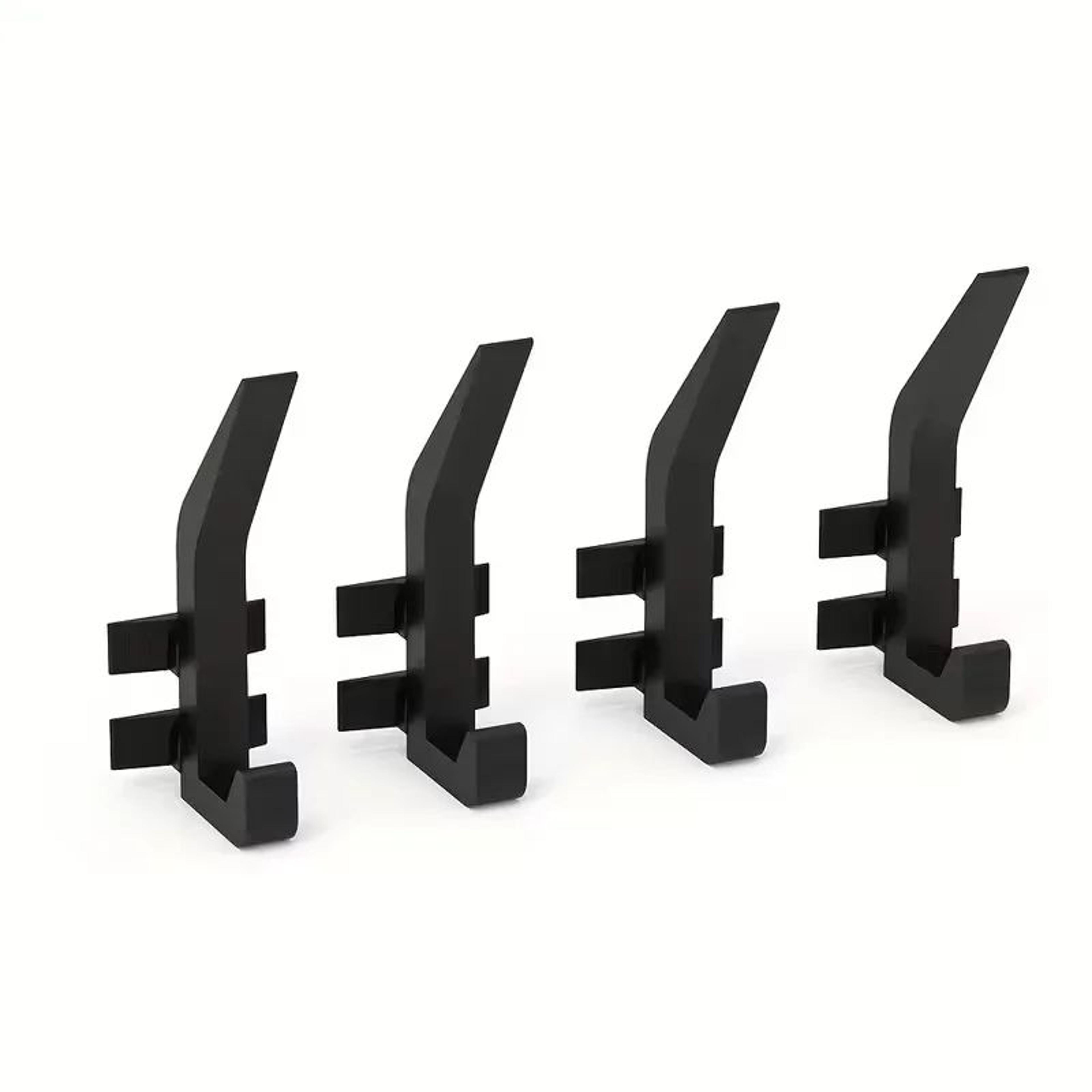Acoustic Panel Wall Hooks No Drill Mounting Set 4