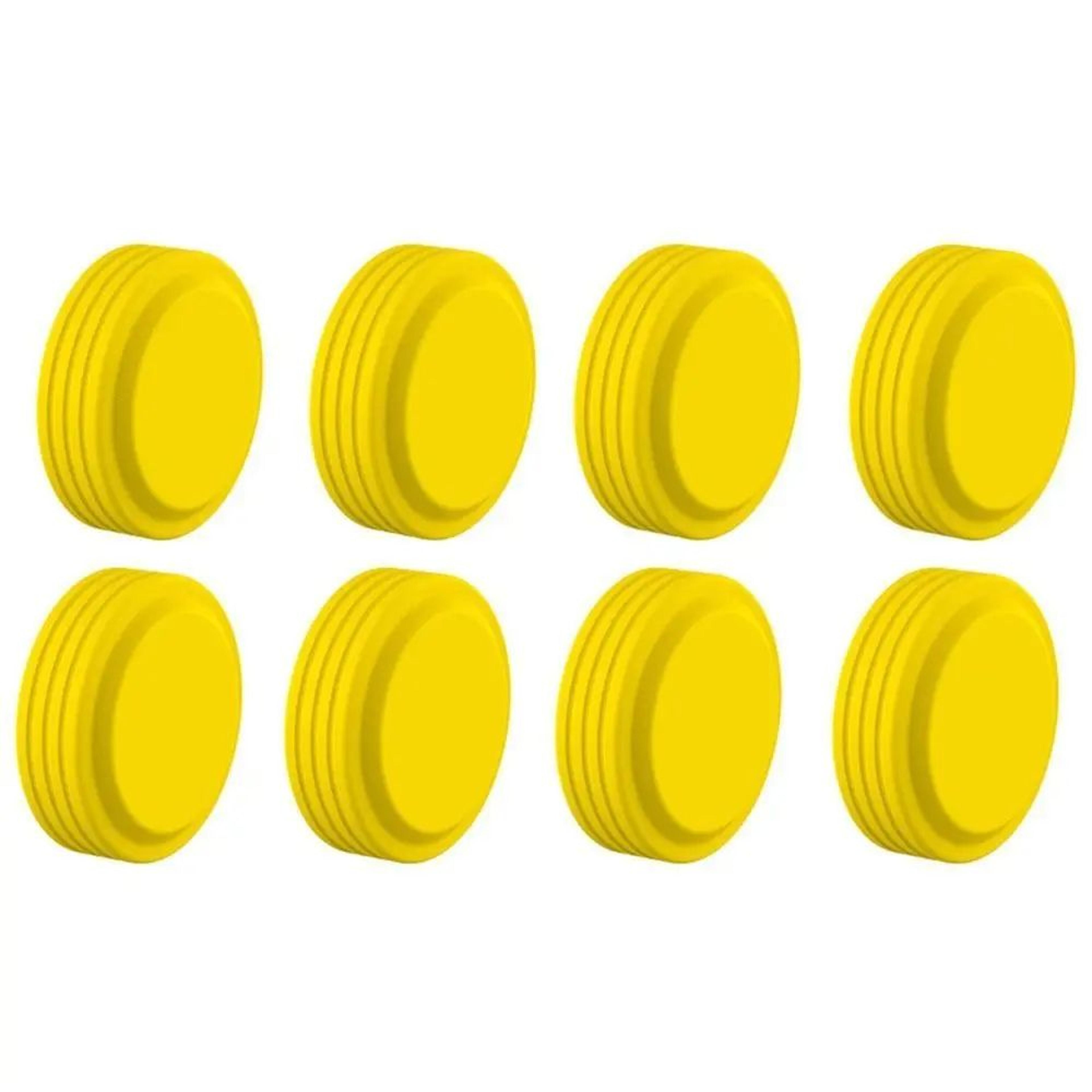 Silent Roll Silicone Luggage Wheel Protectors Set 15