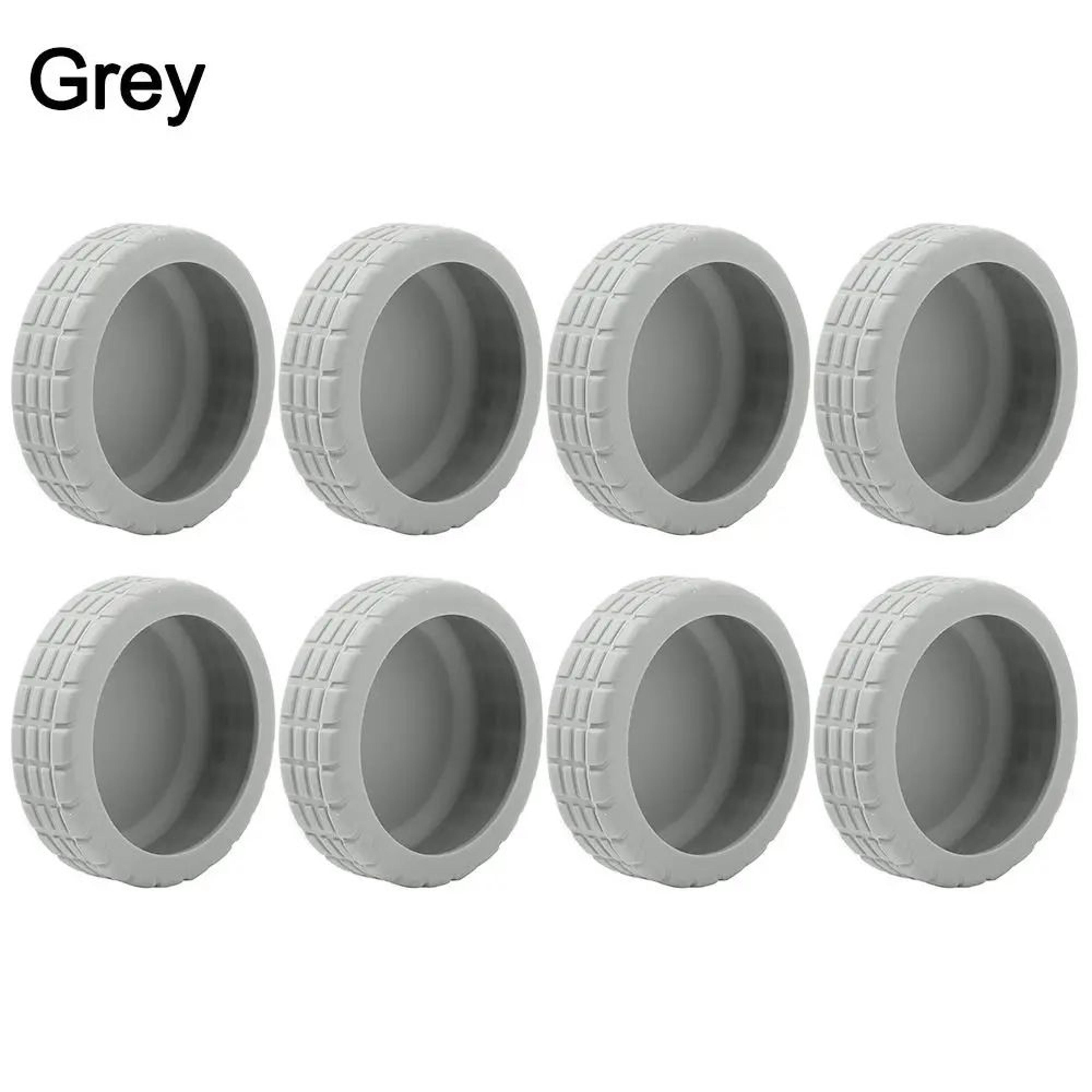 Silent Roll Silicone Luggage Wheel Covers 7