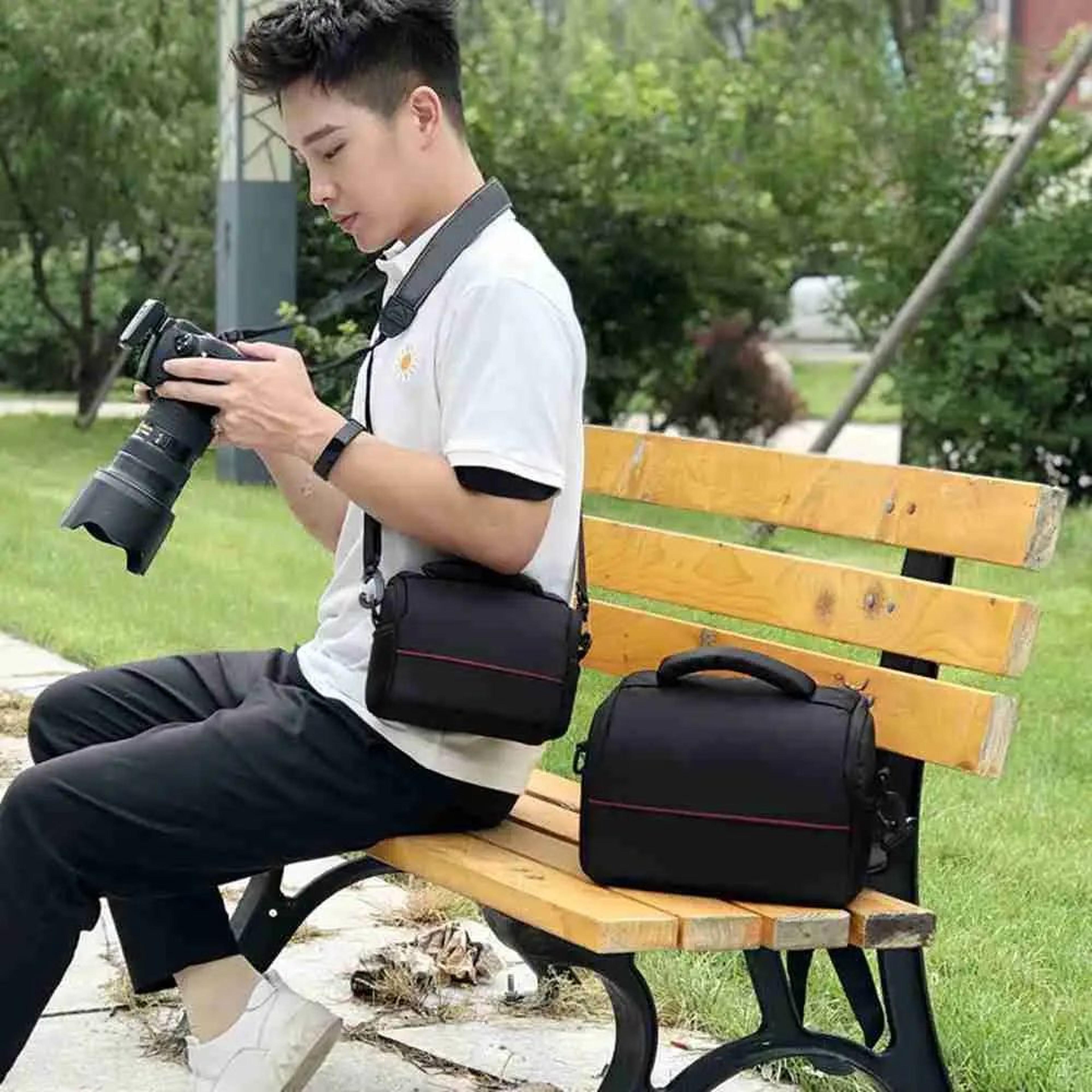 Protective DSLR Camera Backpack Travel Bag 2
