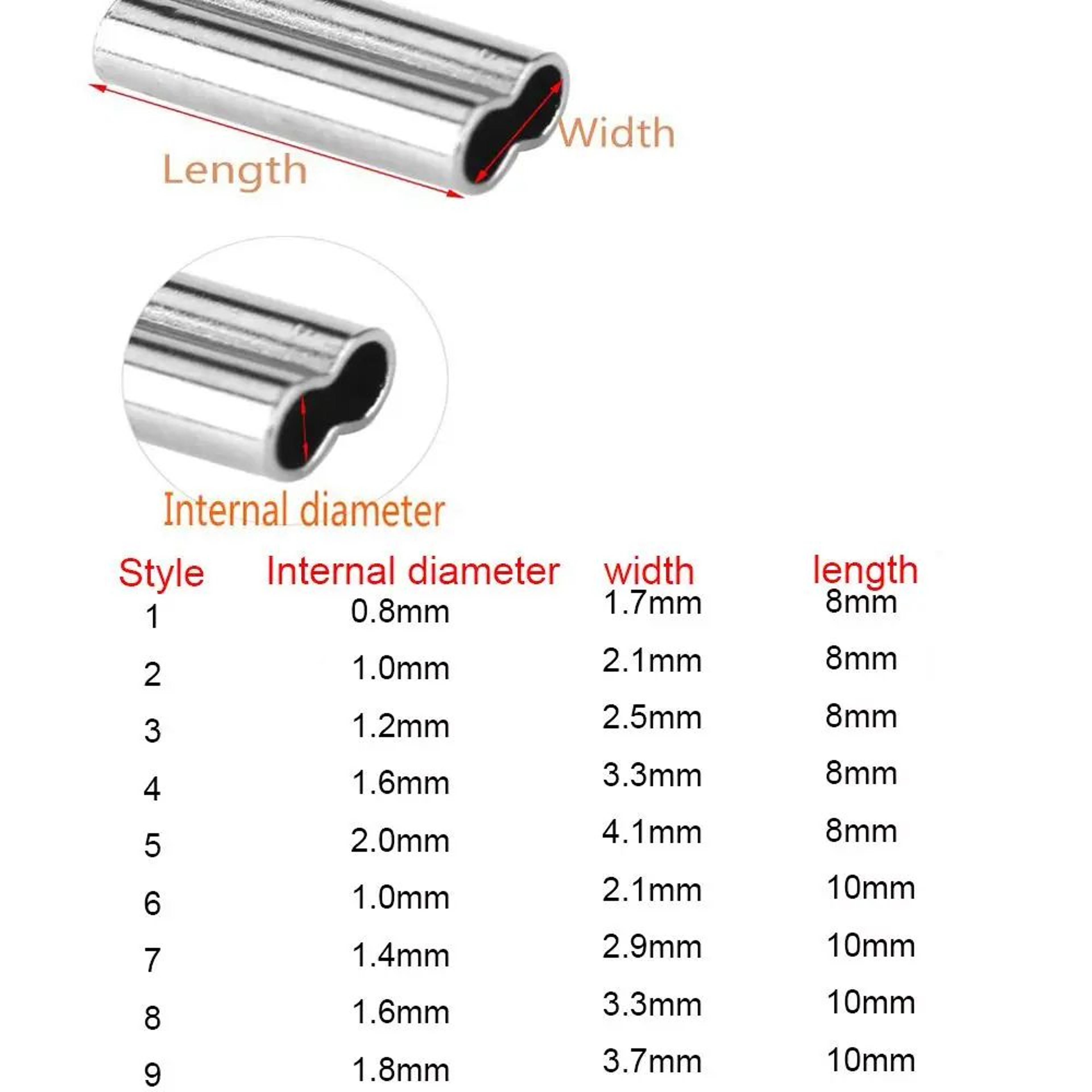 Fishing Crimping Sleeves Connector Kit 5