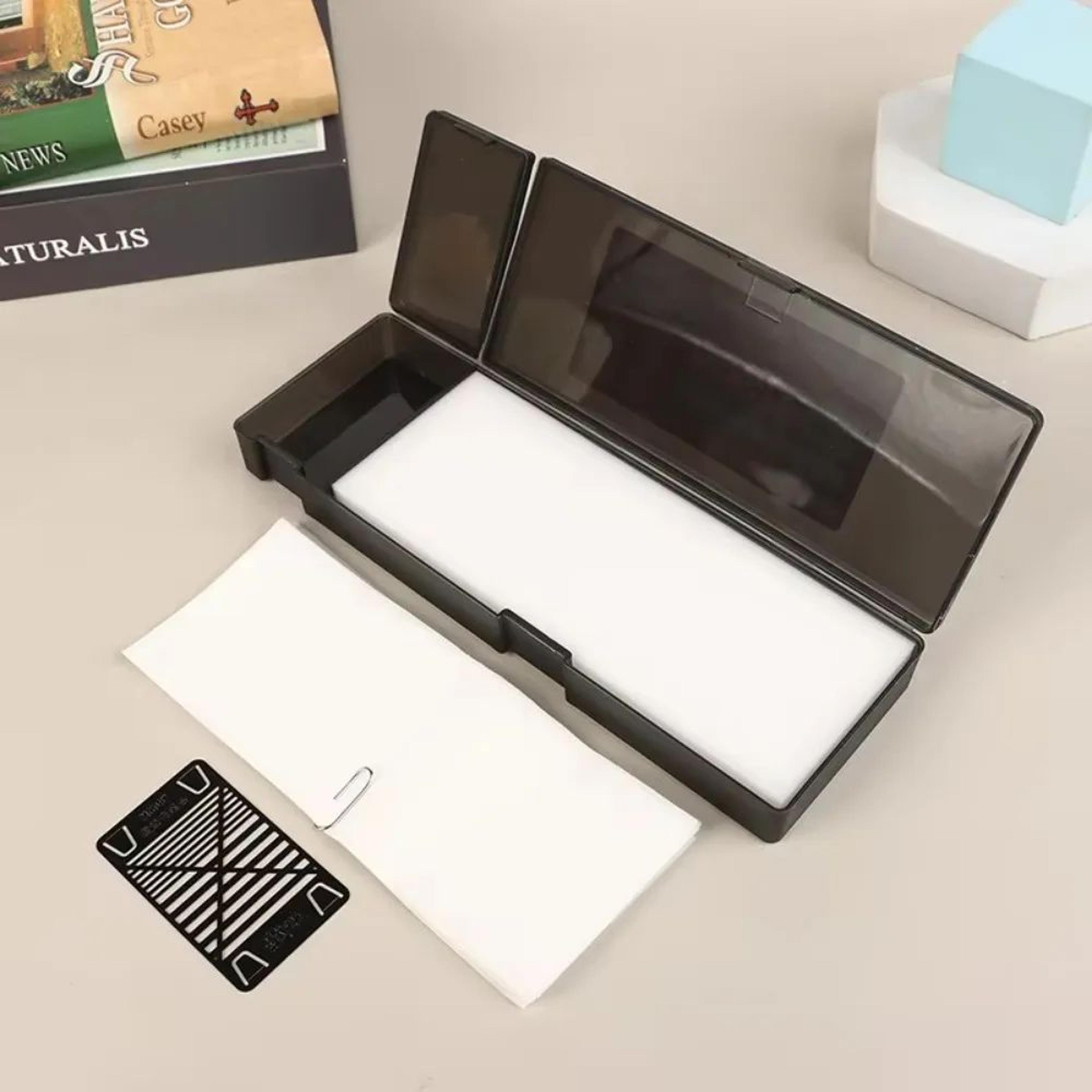 portable wet palette for miniature painting and acrylic paint storage