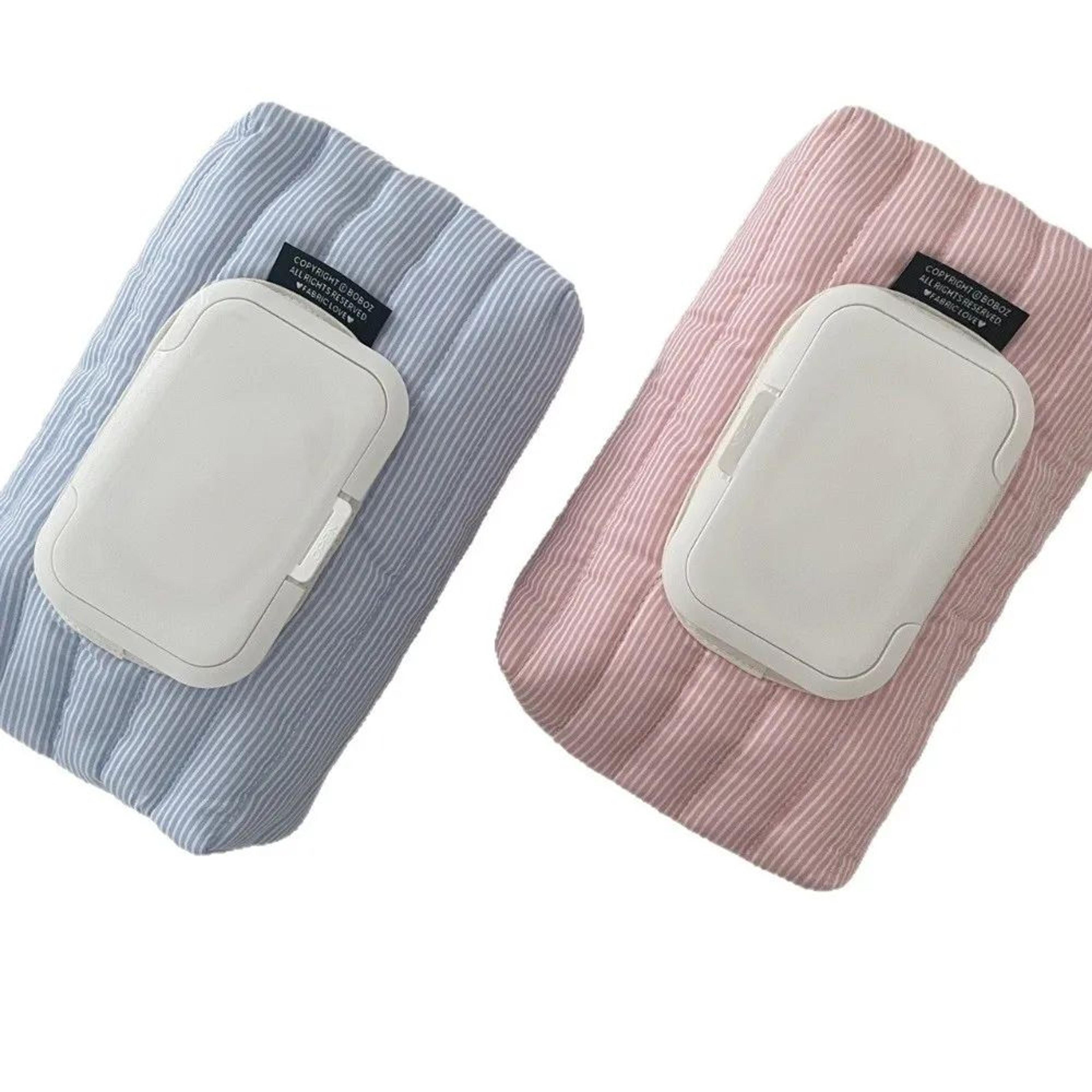 stripenest portable wet wipe tissue pouch