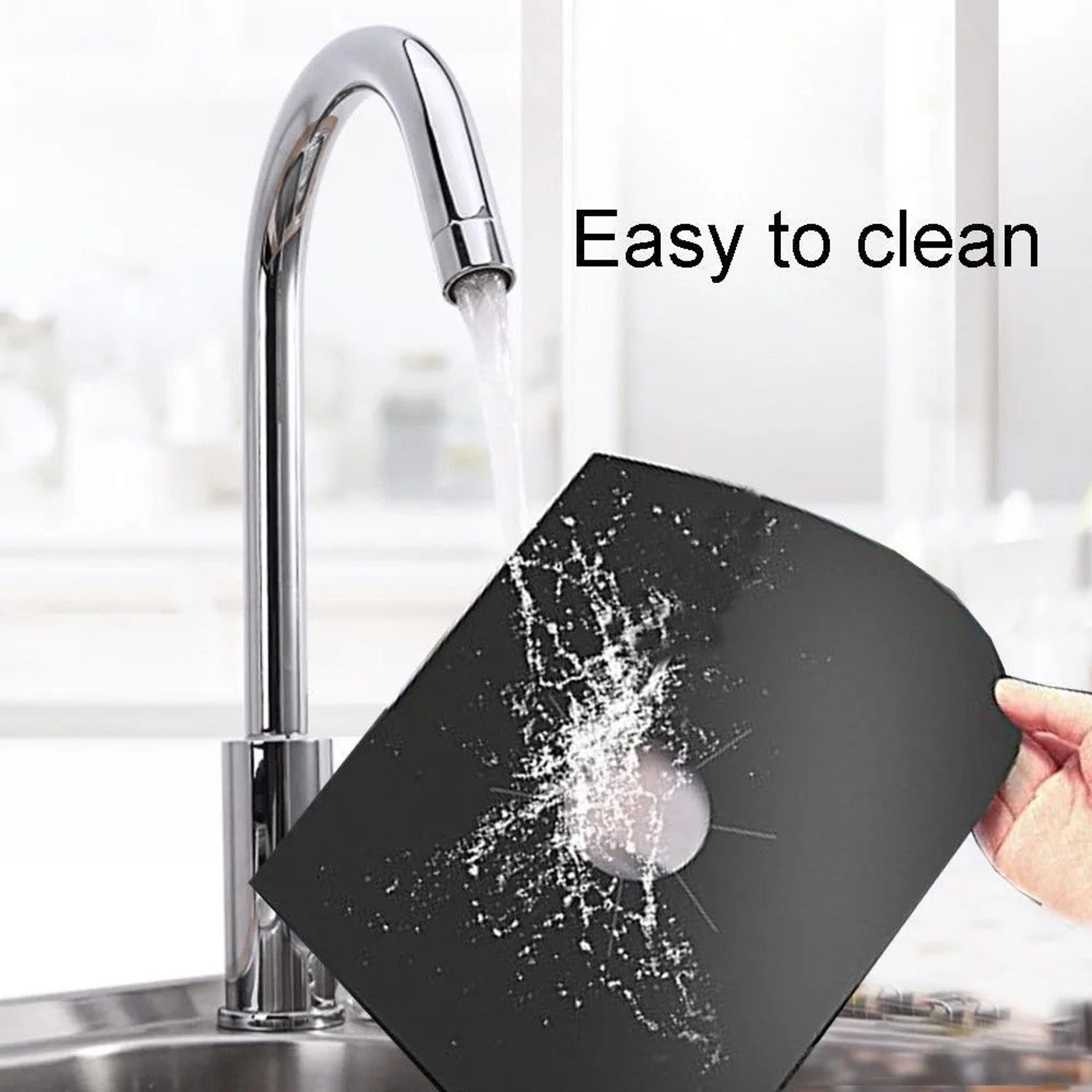 CleanGuard Reusable Gas Stove Protector Pads 4