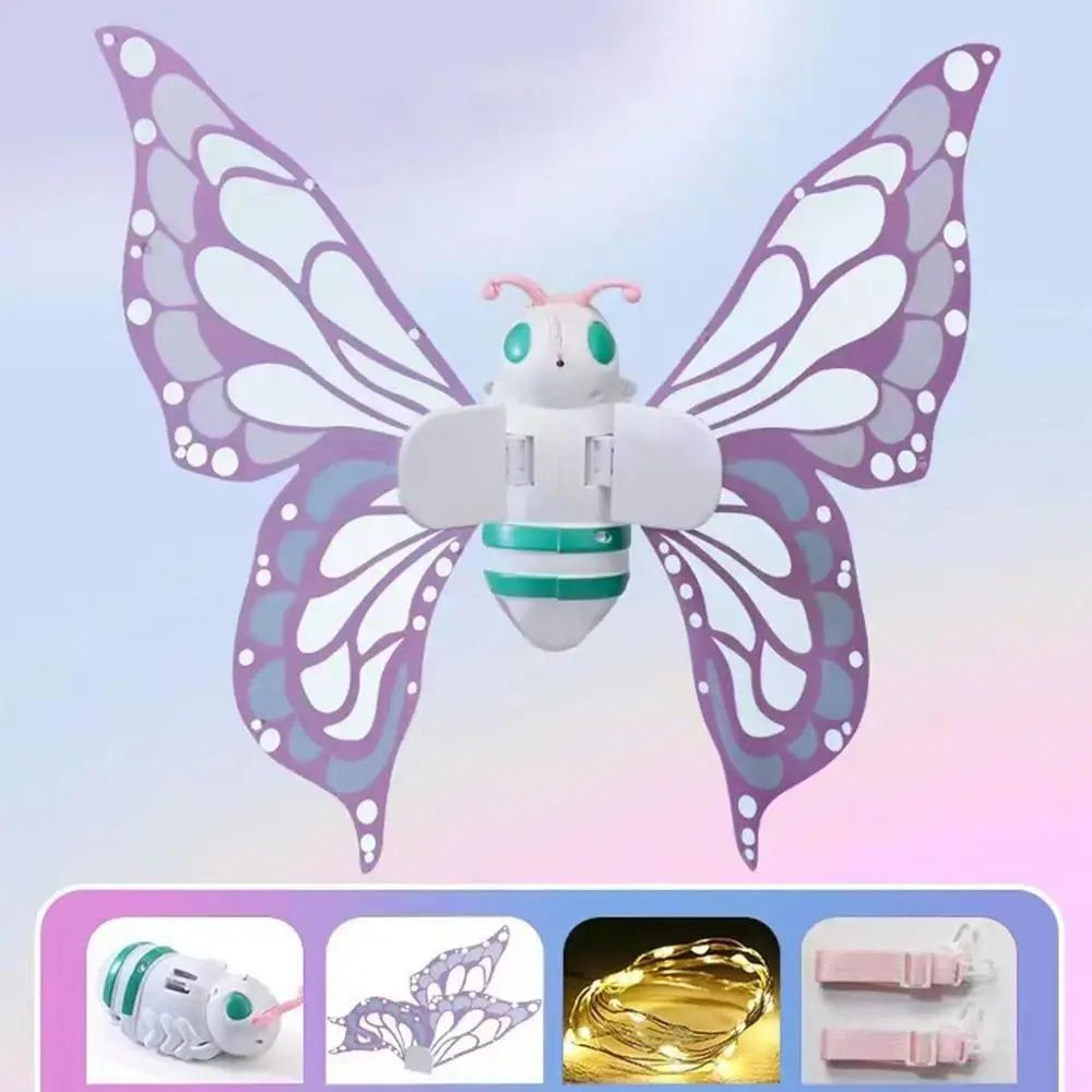 GlowDream LED Fairy Wings Costume 4